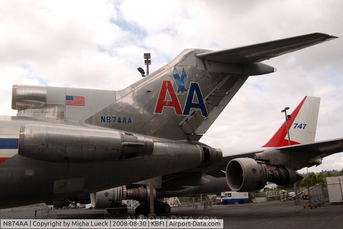N874AA, 1978 Boeing 727-223 C/N 21386, At the Museum of Flight, Seattle