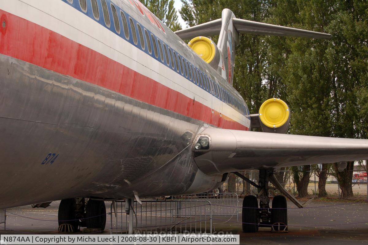 N874AA, 1978 Boeing 727-223 C/N 21386, At the Museum of Flight, Seattle