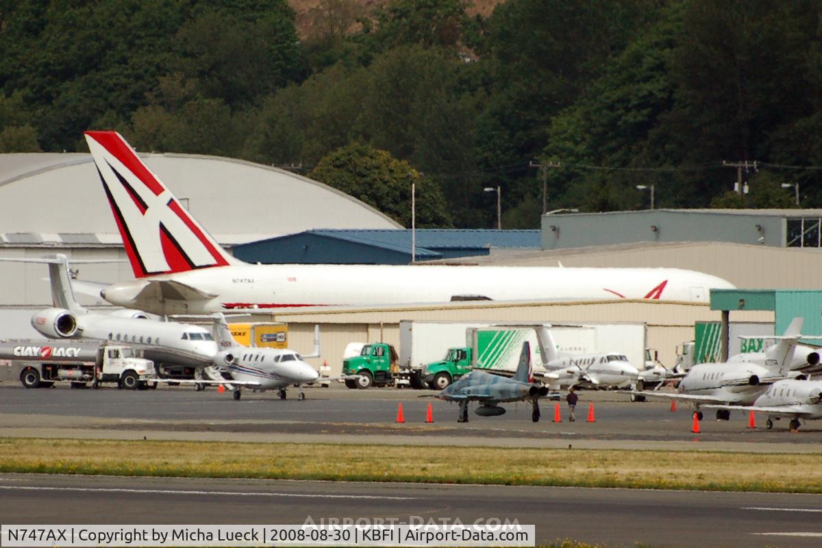 N747AX, 1983 Boeing 767-232/F C/N 22224, At Boeing Field