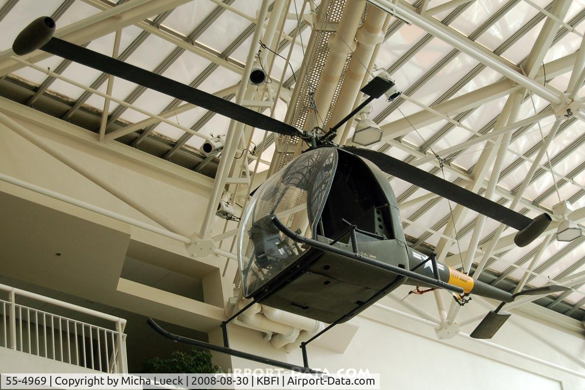 55-4969, Hiller YH-32 Hornet (HJ-1) C/N 12, At the Museum of Flight