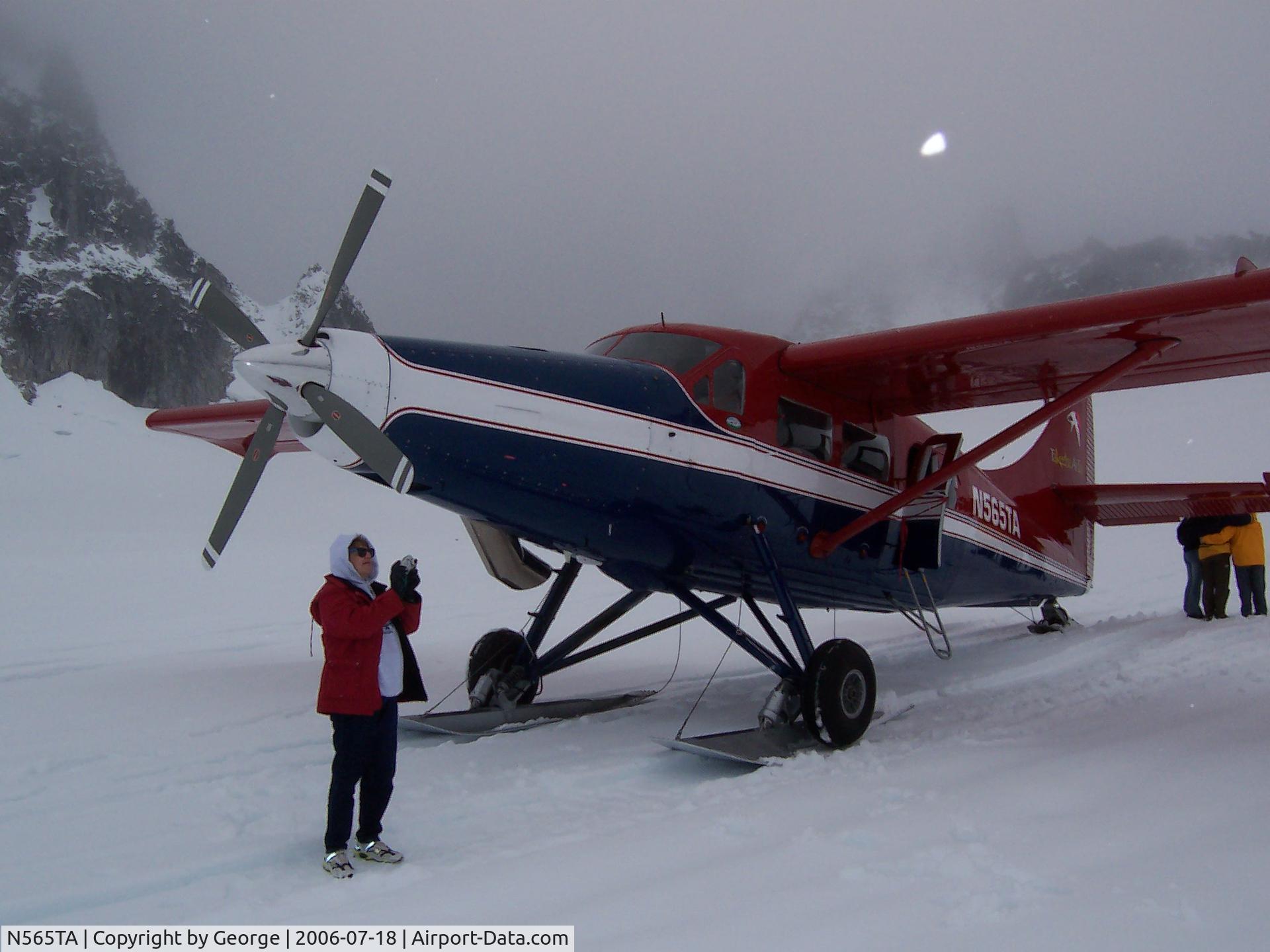 N565TA, 1954 De Havilland Canada DHC-3 Otter C/N 46, Base Camp before the Summit of Mt. McKinley
