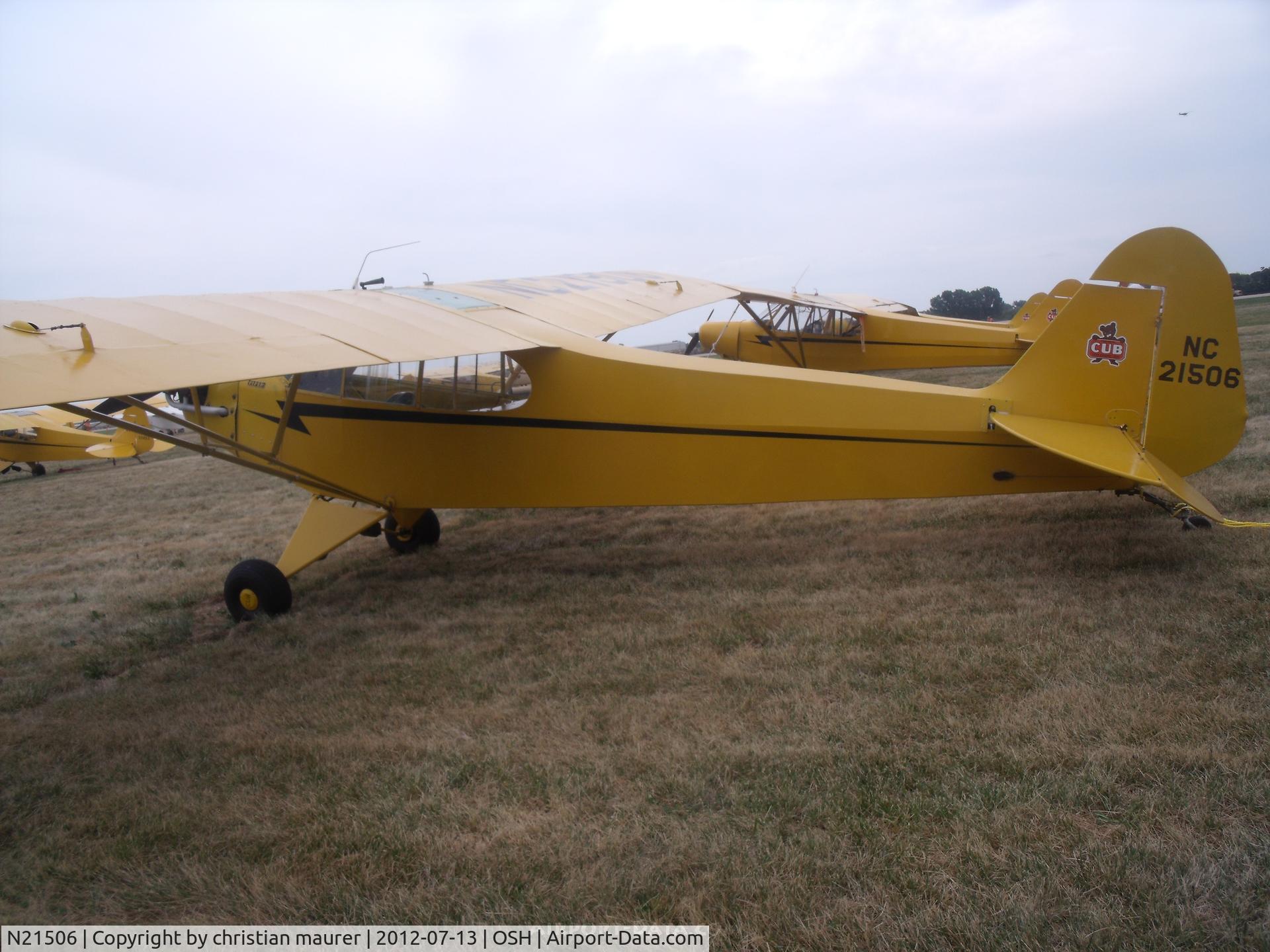 N21506, 1938 Piper J3C-65 Cub Cub C/N 2364, j3 cub