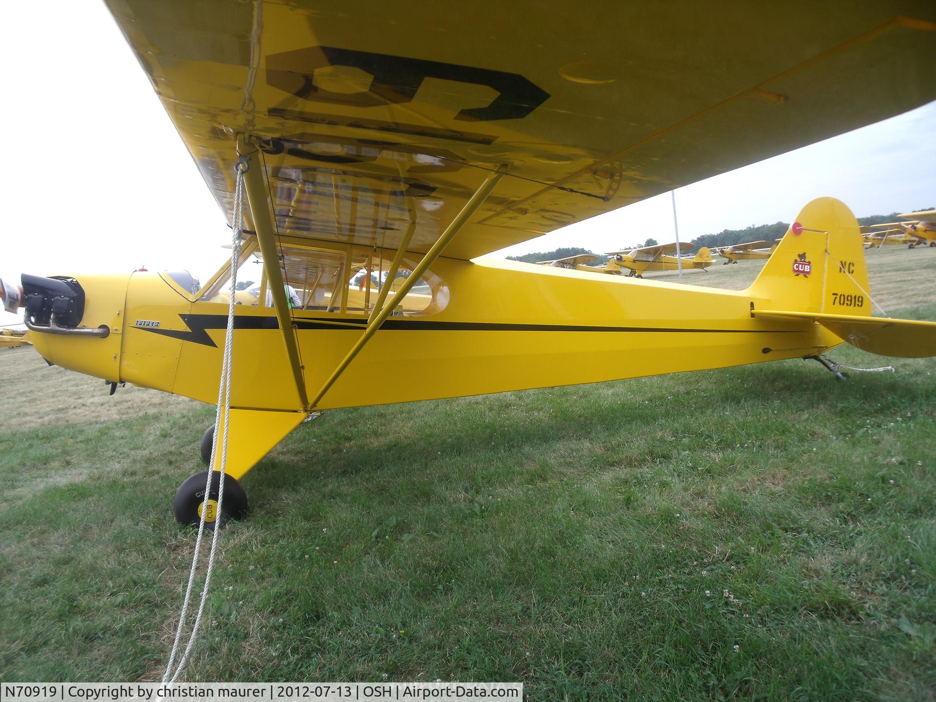 N70919, 1946 Piper J3C-65 Cub Cub C/N 17945, j3 cub