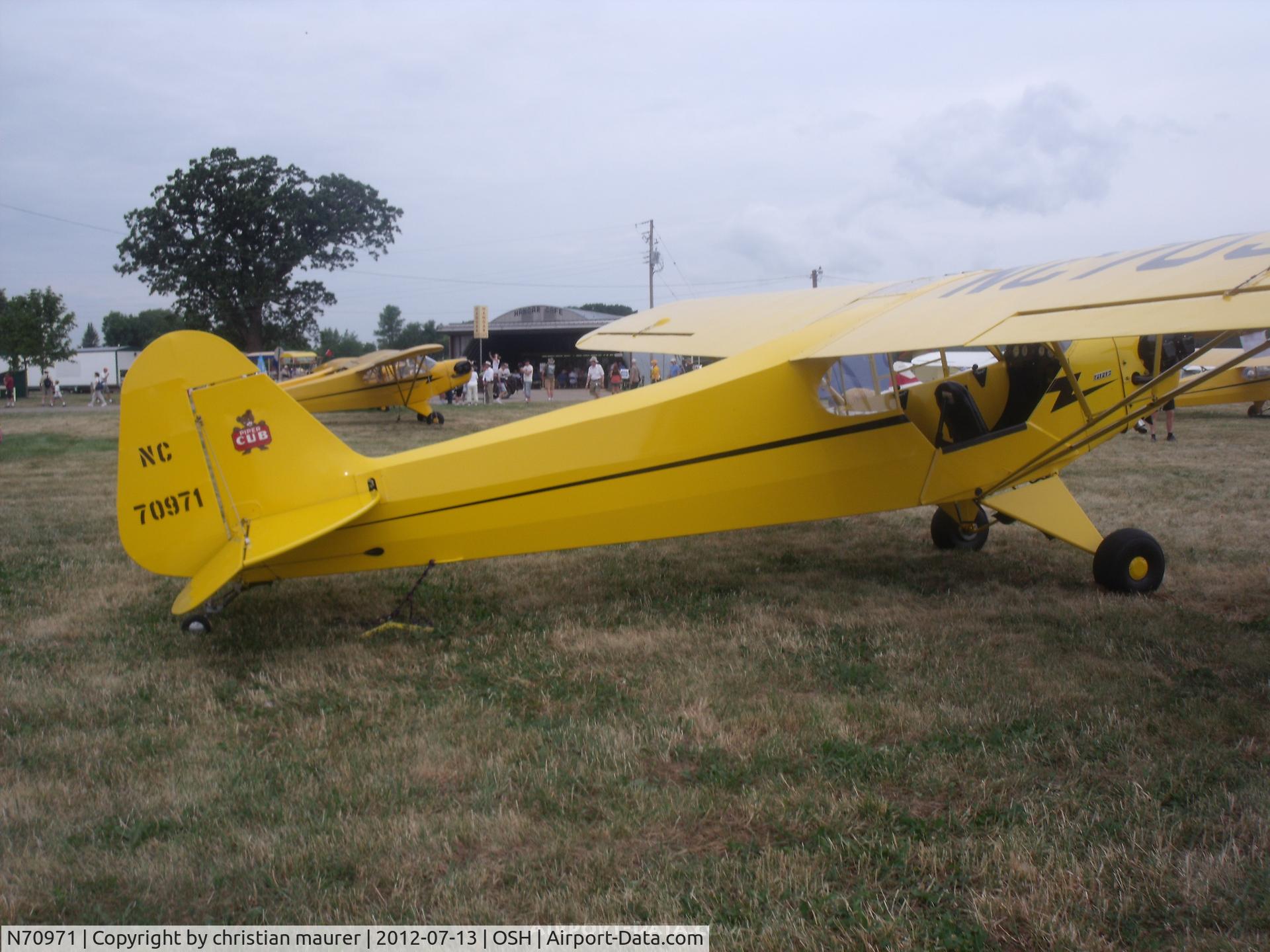 N70971, Piper J3C-65 Cub Cub C/N 18001, j3 cub