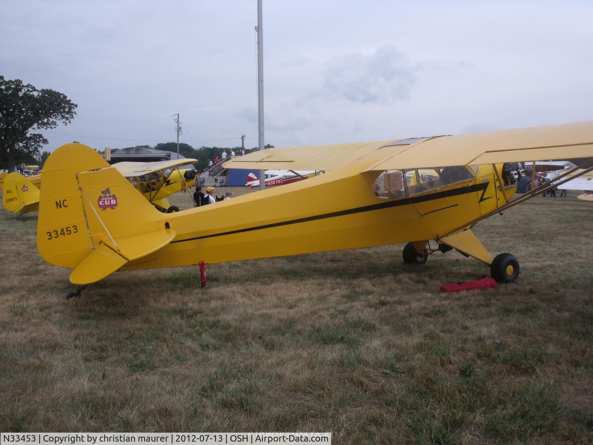 N33453, 1940 Piper J3F-65 C/N 5962, j3 cub