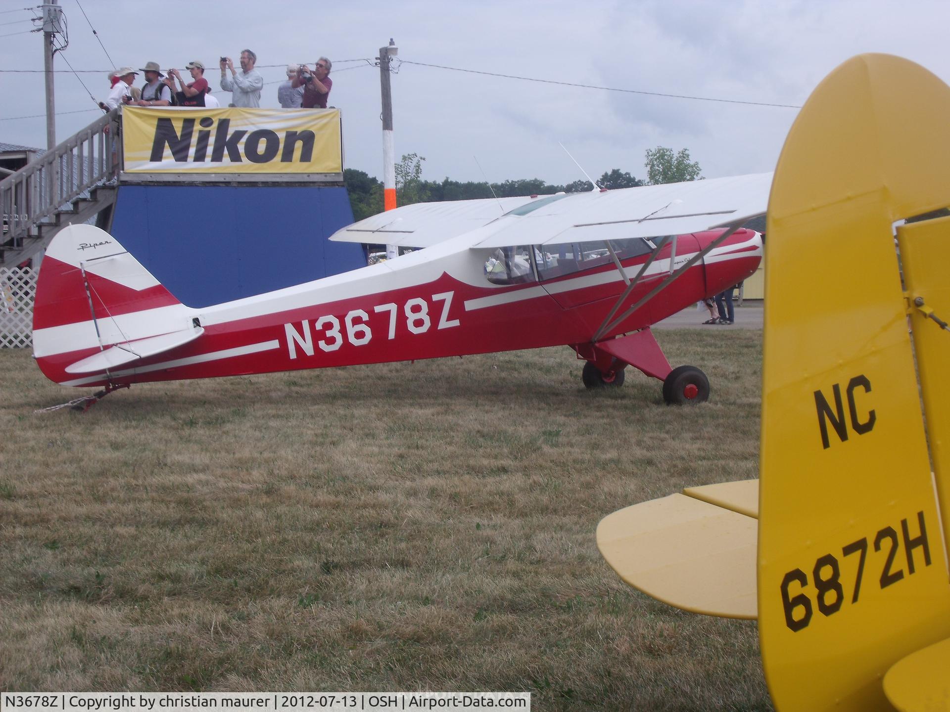 N3678Z, 1960 Piper PA-18 C/N 18-7405, pa-18