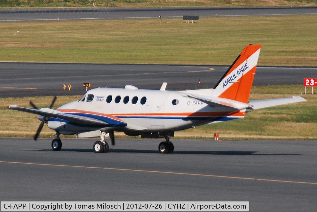 C-FAPP, 1973 Beech A100 King Air C/N B-169, Voyageur Airways