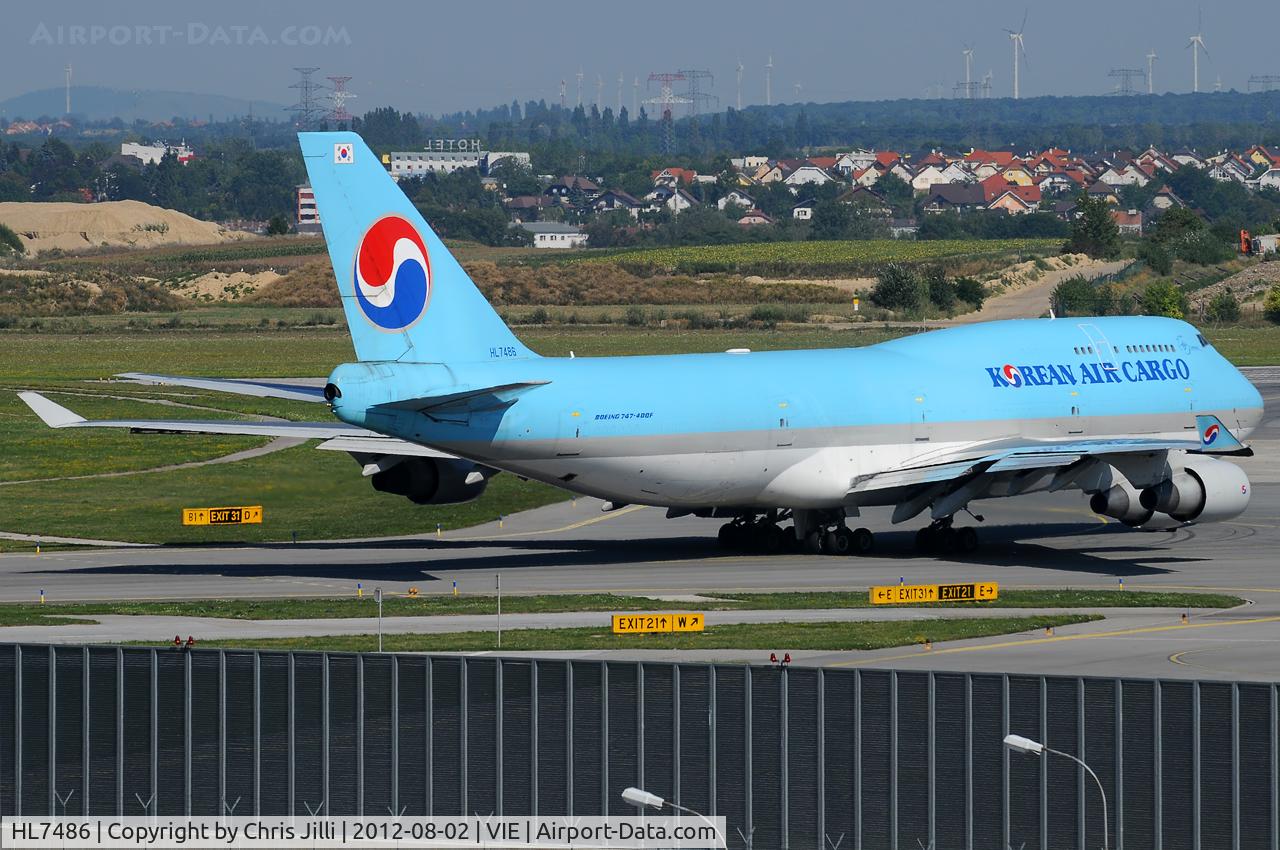 HL7486, 1992 Boeing 747-4B5 C/N 26396, Korean Air Cargo