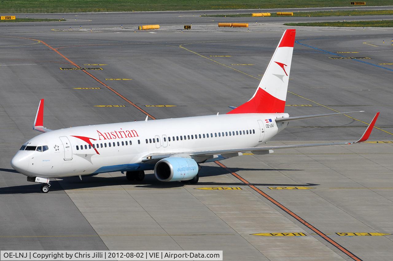 OE-LNJ, 1998 Boeing 737-8Z9 C/N 28177, Austrian Airlines
