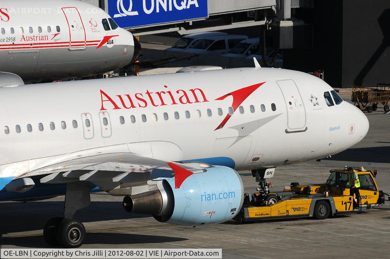 OE-LBN, 1997 Airbus A320-214 C/N 768, Austrian Airlines