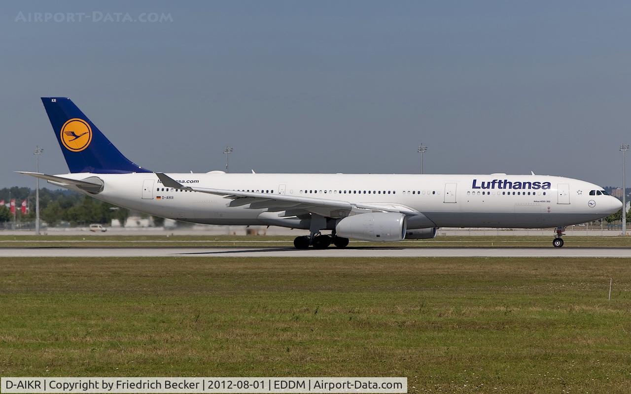 D-AIKR, 2012 Airbus A330-343X C/N 1314, departure from Munich