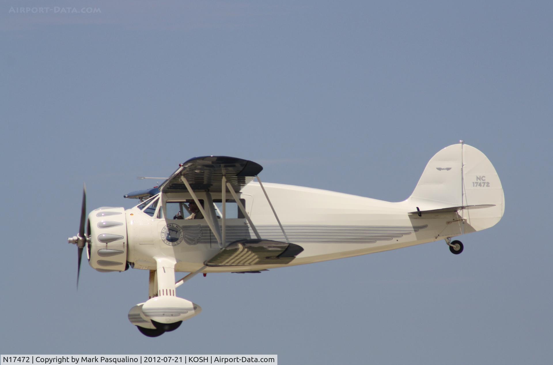 N17472, 1937 Waco YKS-7 C/N 4612, Waco YKS-7
