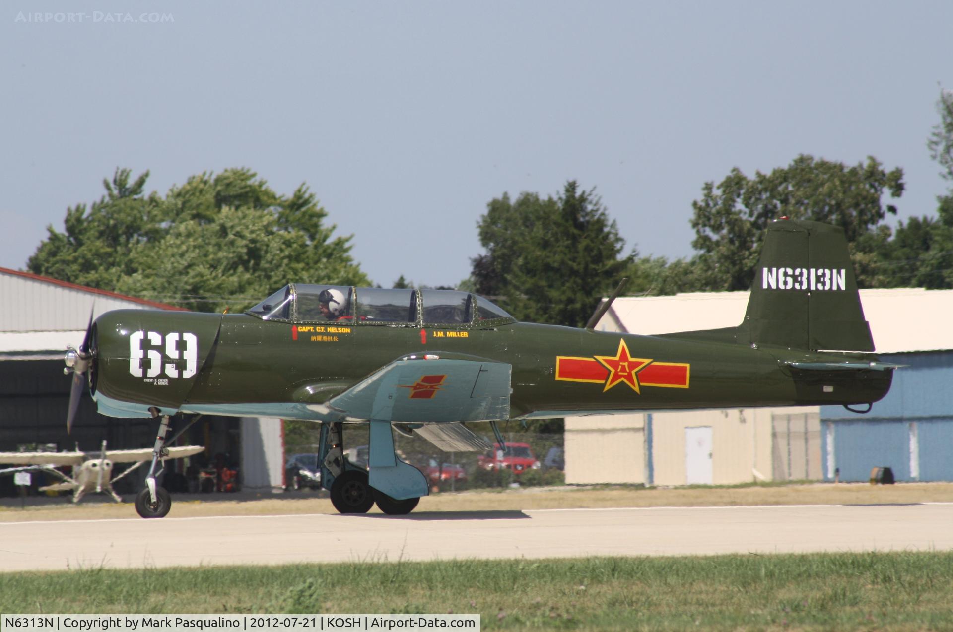 N6313N, 1979 Nanchang CJ-6A C/N 3532022, Nanchang CJ-6A