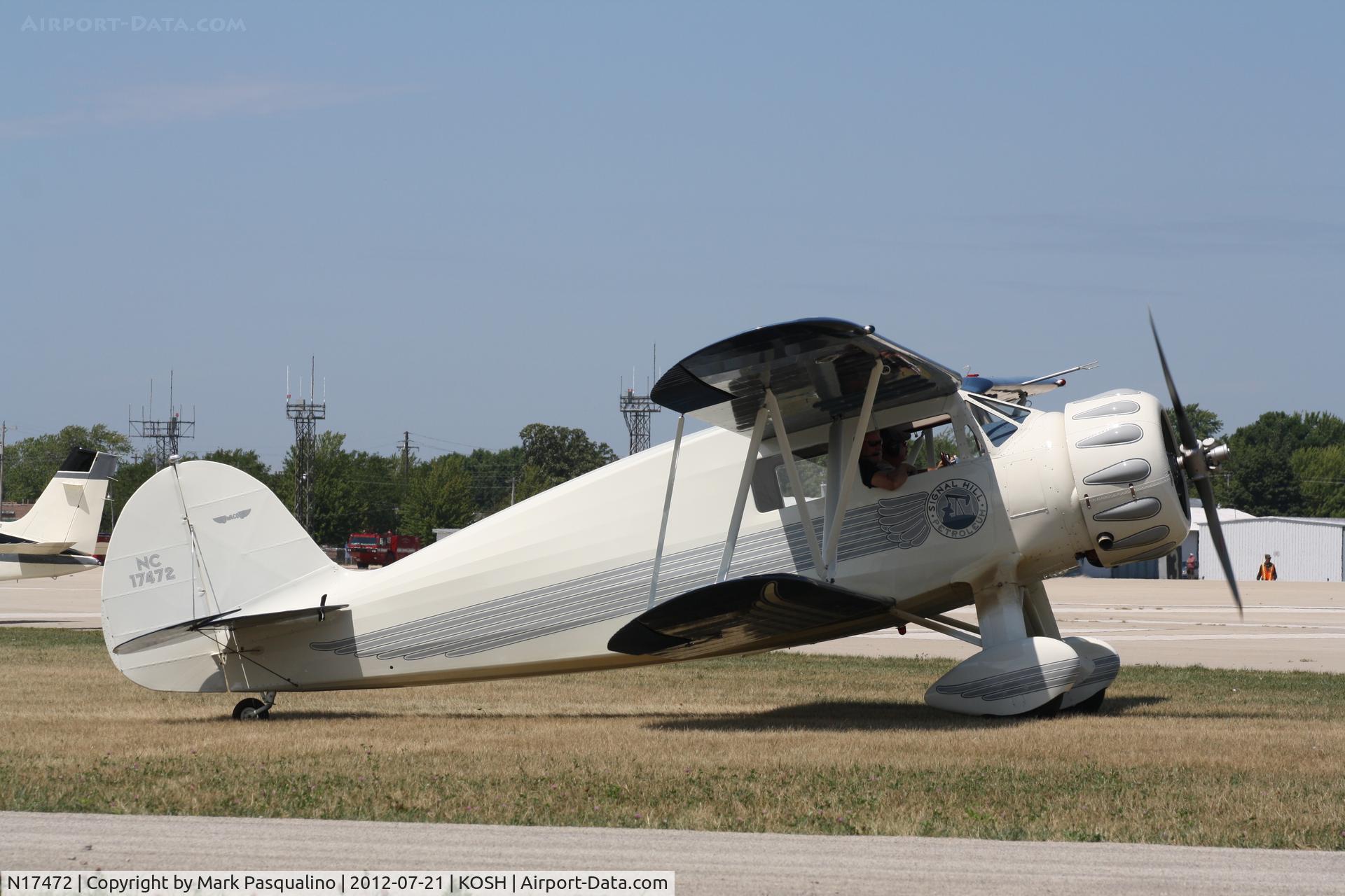 N17472, 1937 Waco YKS-7 C/N 4612, Waco YKS-7