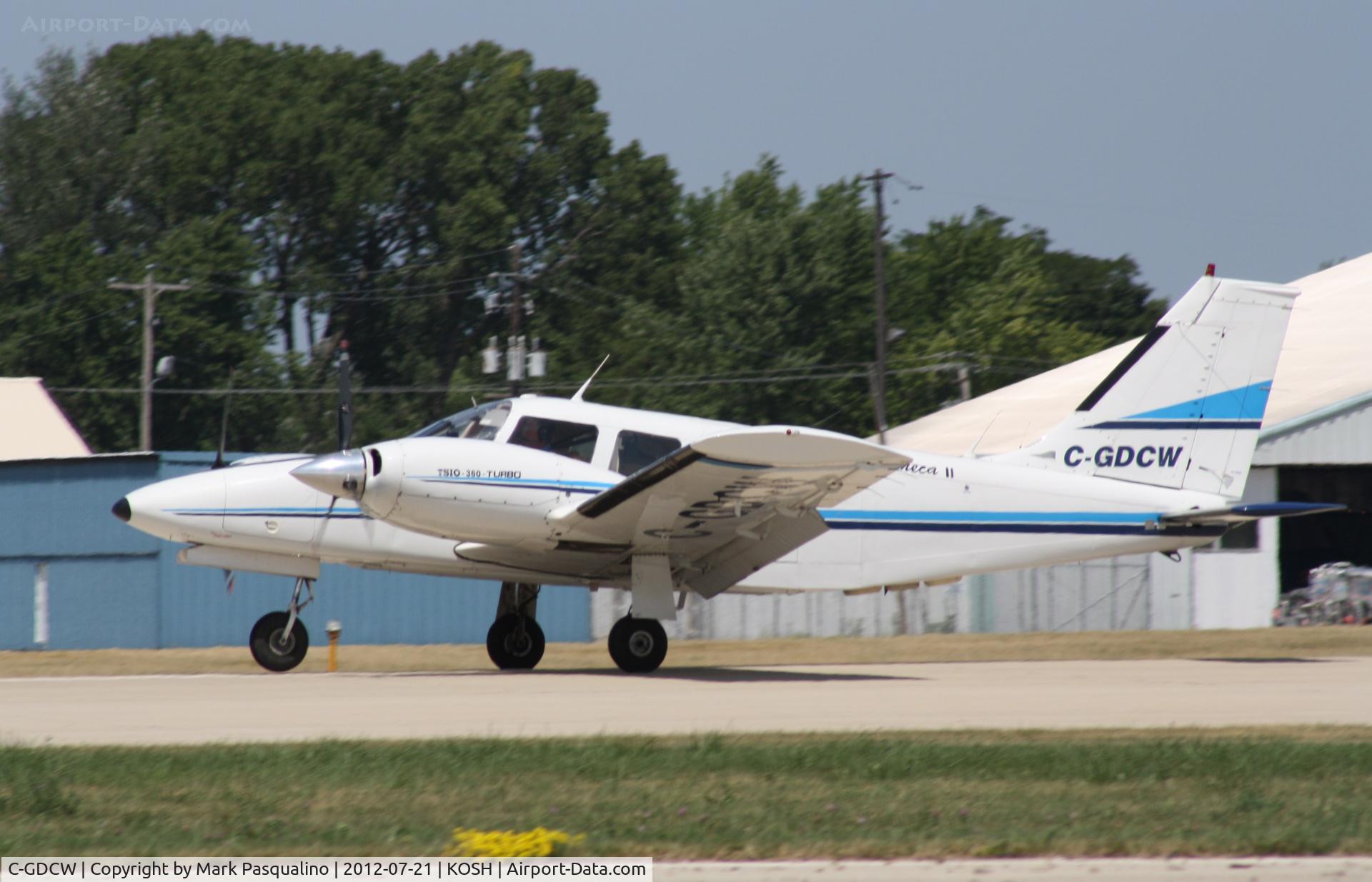 C-GDCW, 1979 Piper PA-34-200T Seneca II C/N 34-7970155, Piper PA-34-200T