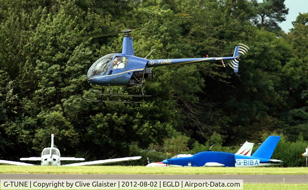 G-TUNE, 1988 Robinson R22 Beta C/N 0818, Ex: G-OJVJ > G-OJVI > N60661 > G-TUNE - Originally owned to; JV Investments Ltd in June 1988 as G-OJVJ. Currently with, Tune Aviation since July 2009 as G-TUNE.