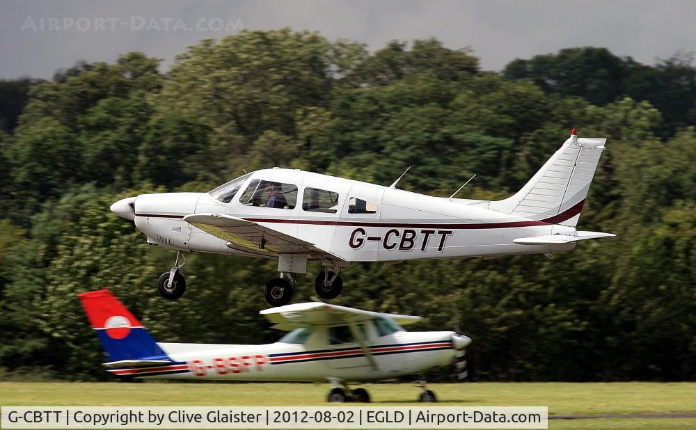 G-CBTT, 1977 Piper PA-28-181 Cherokee Archer II C/N 28-7890127, Ex: N47735 > G-BFMM > G-CBTT - Originally owned to, C.S.E. Aviation Ltd in February 1978 as G-BFMM and currently owned to, Citicourt Aviation Ltd since July 2002 as G-CBTT. - Departing for Teeside.