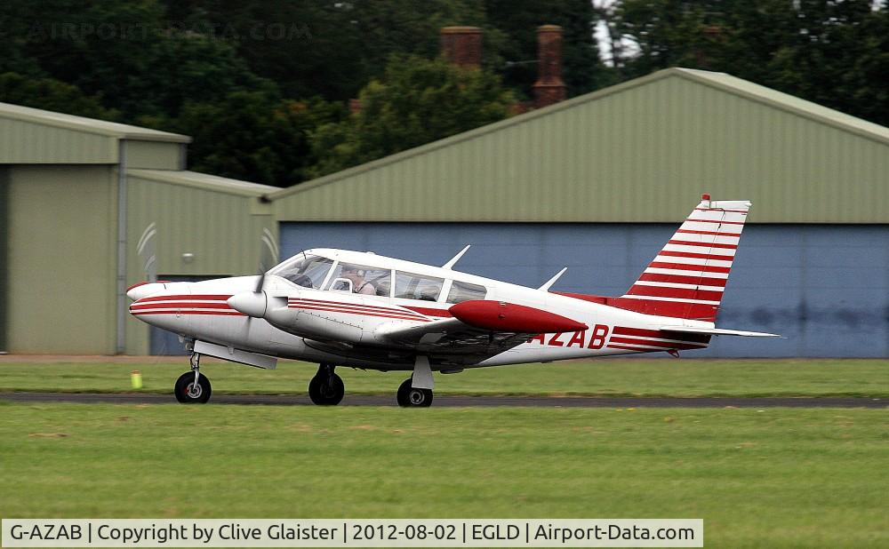 G-AZAB, 1967 Piper PA-30-160 B Twin Comanche C/N 30-1475, Ex: 5Y-AGB > 5H-MNM > G-AZAB - Originally owned to, Shackleton Aviation Ltd in June 1971 and currently with, Bickertons Aerodromes Ltd since December 1996.