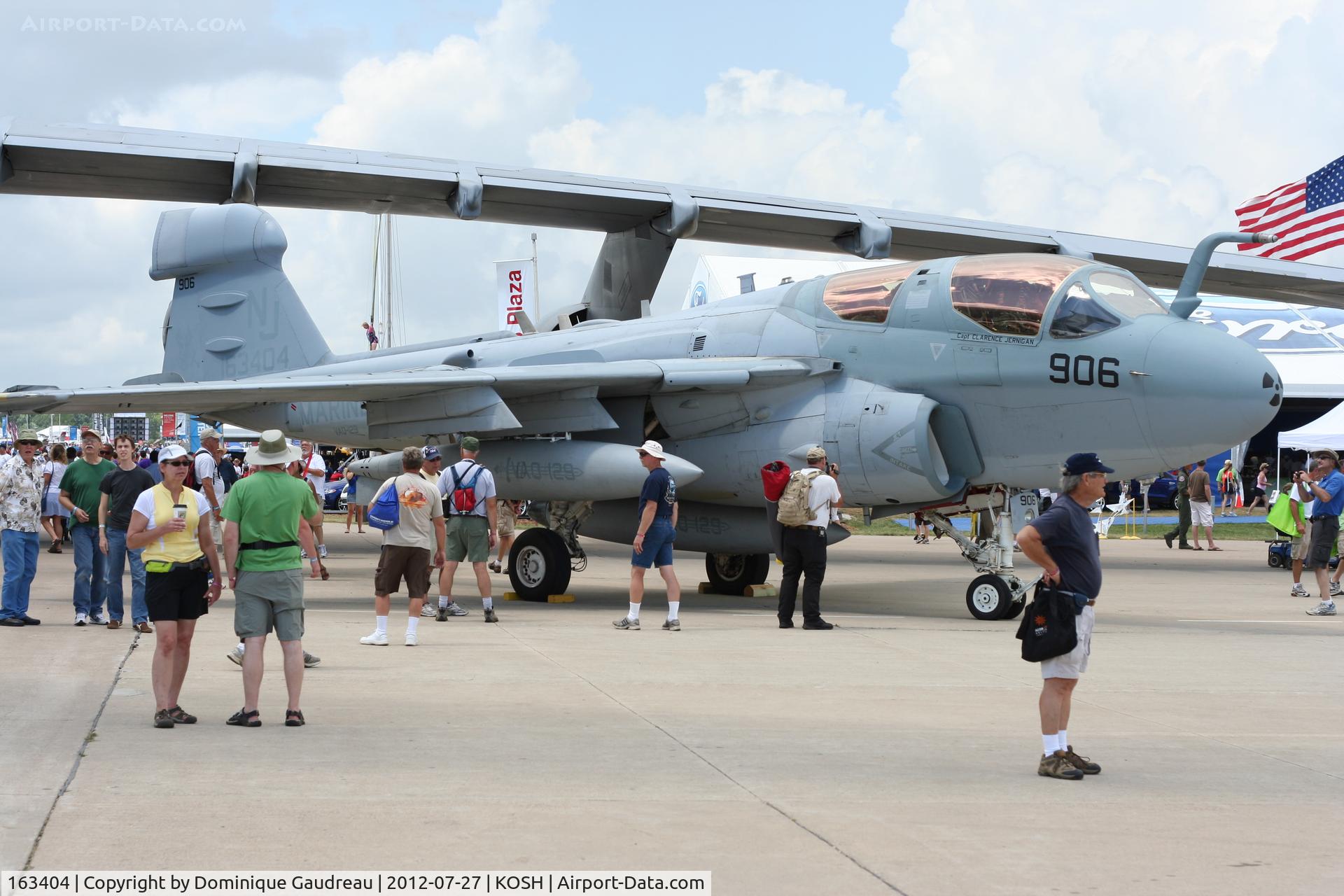 163404, Grumman EA-6B Prowler C/N MP-144, Photo from Oshkosh