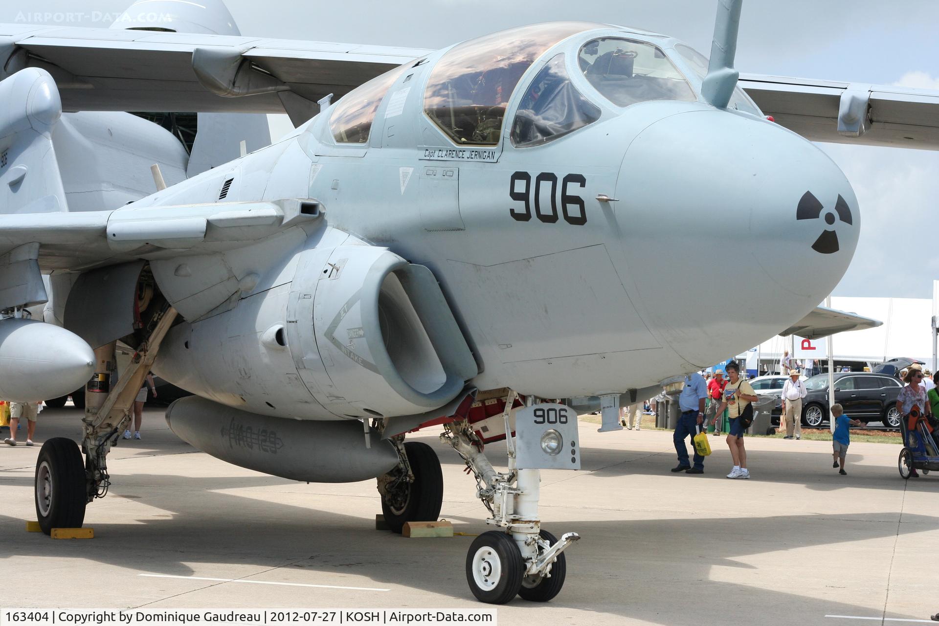 163404, Grumman EA-6B Prowler C/N MP-144, Photo from Oshkosh