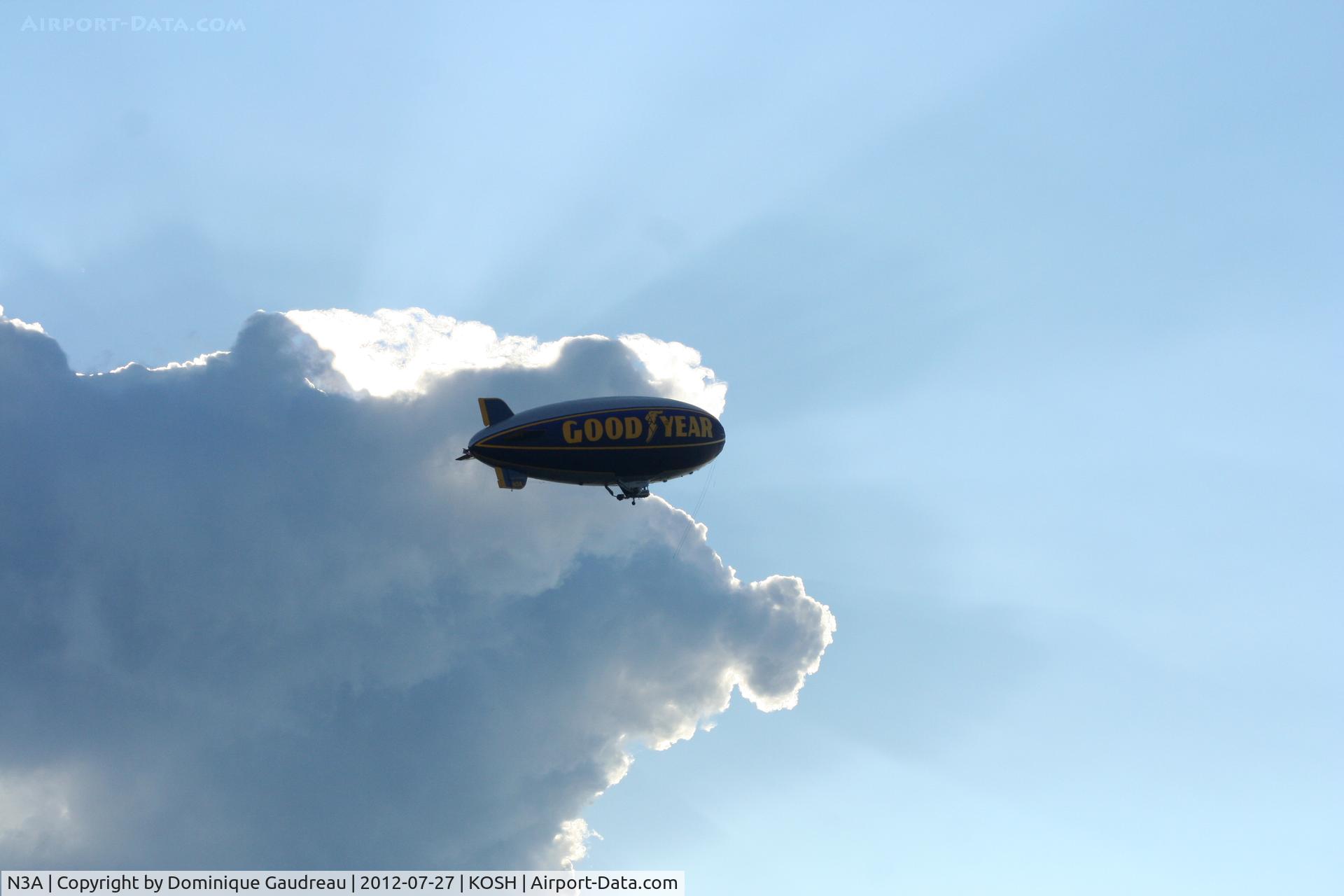 N3A, 1976 Goodyear GZ-20A C/N 4118, Photo from Oshkosh