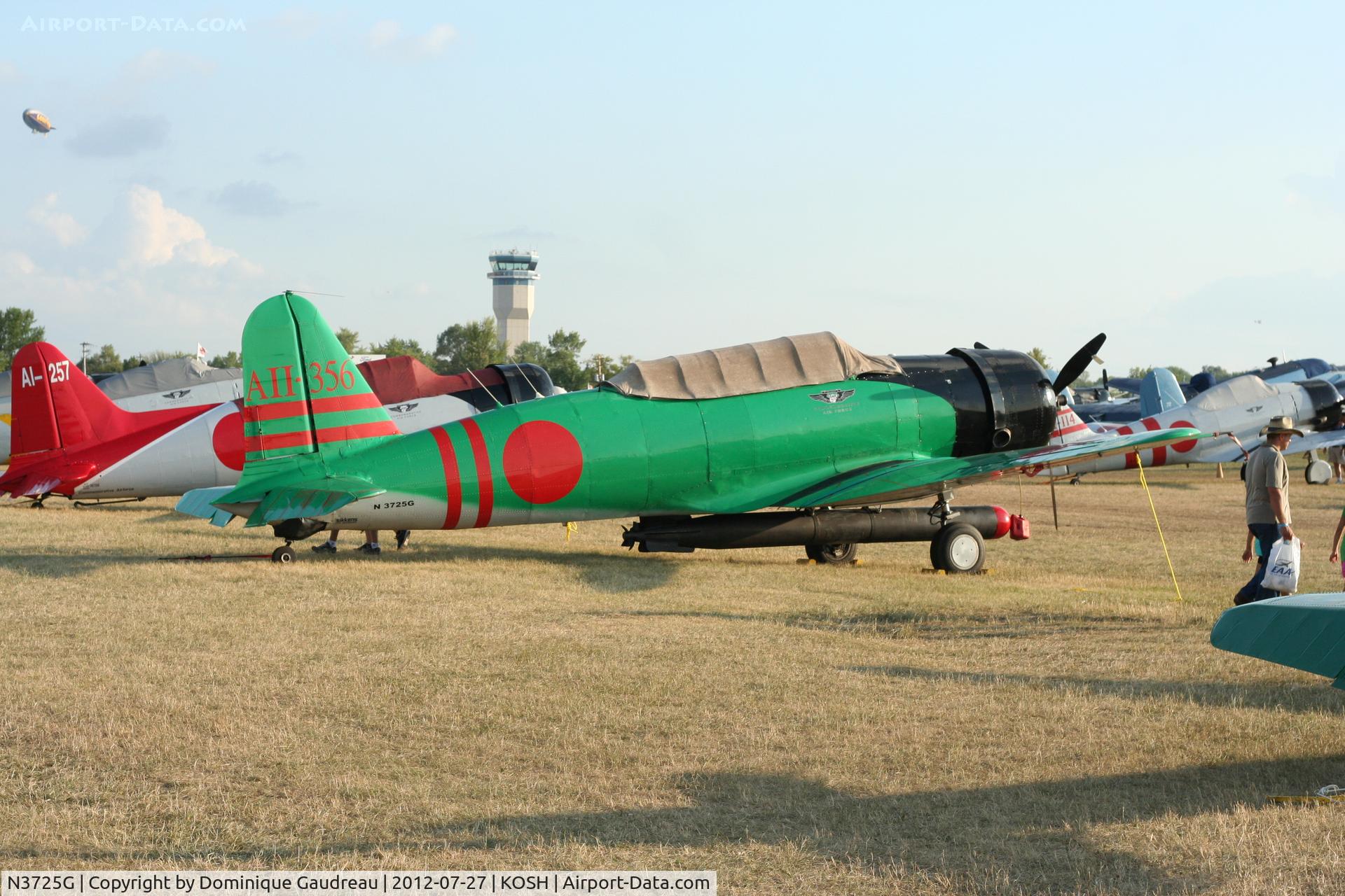 N3725G, 1944 North American SNJ-5 Texan Texan C/N 84875, Photo from Oshkosh