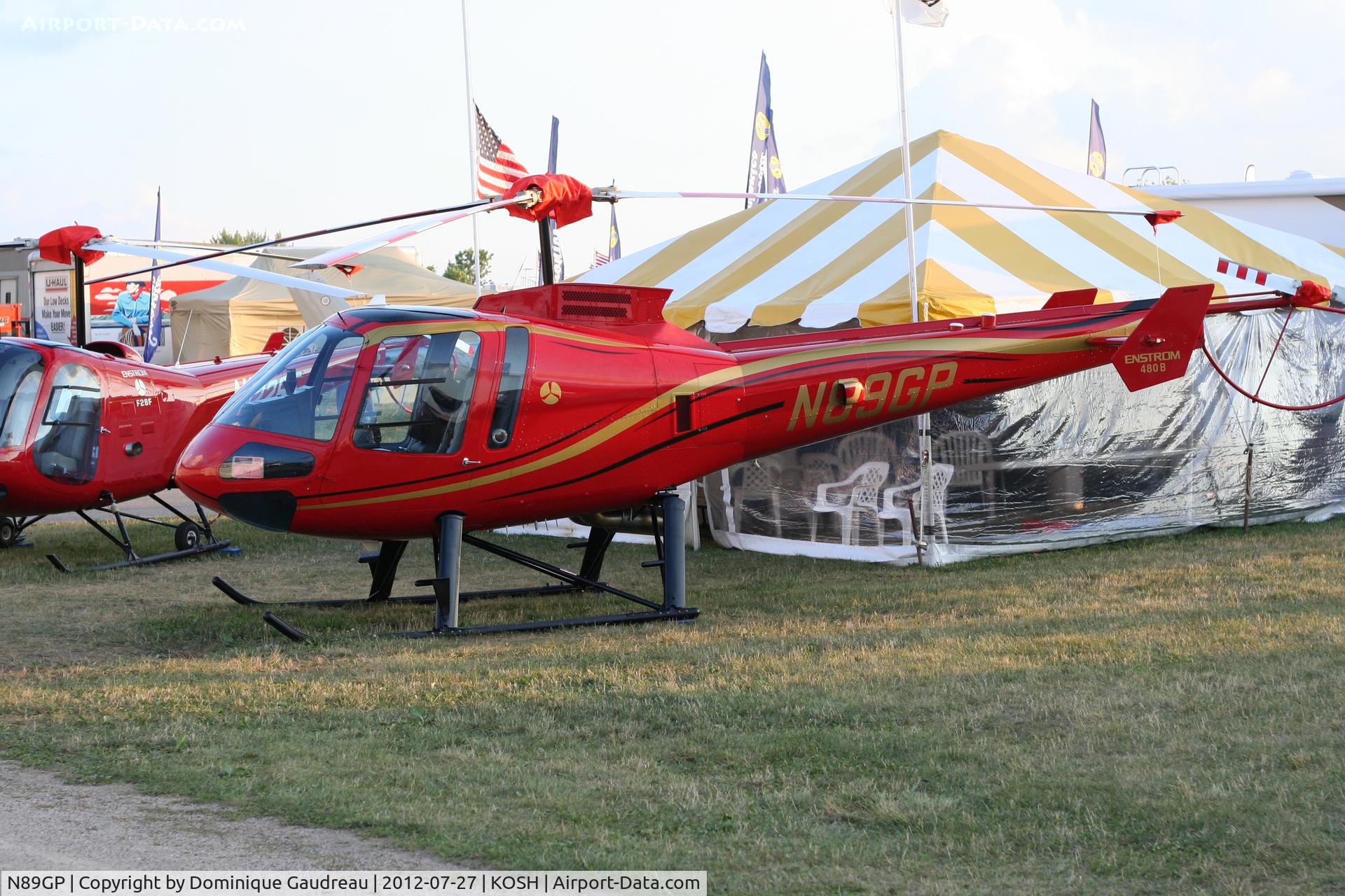 N89GP, 2007 Enstrom 480B C/N 5105, Photo from Oshkosh