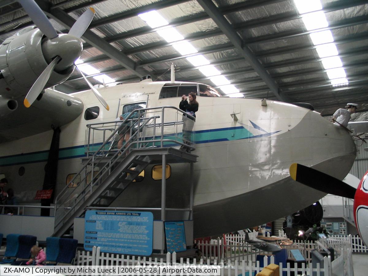 ZK-AMO, 1949 Short S45 Solent 4 C/N SH.1559, At MOTAT