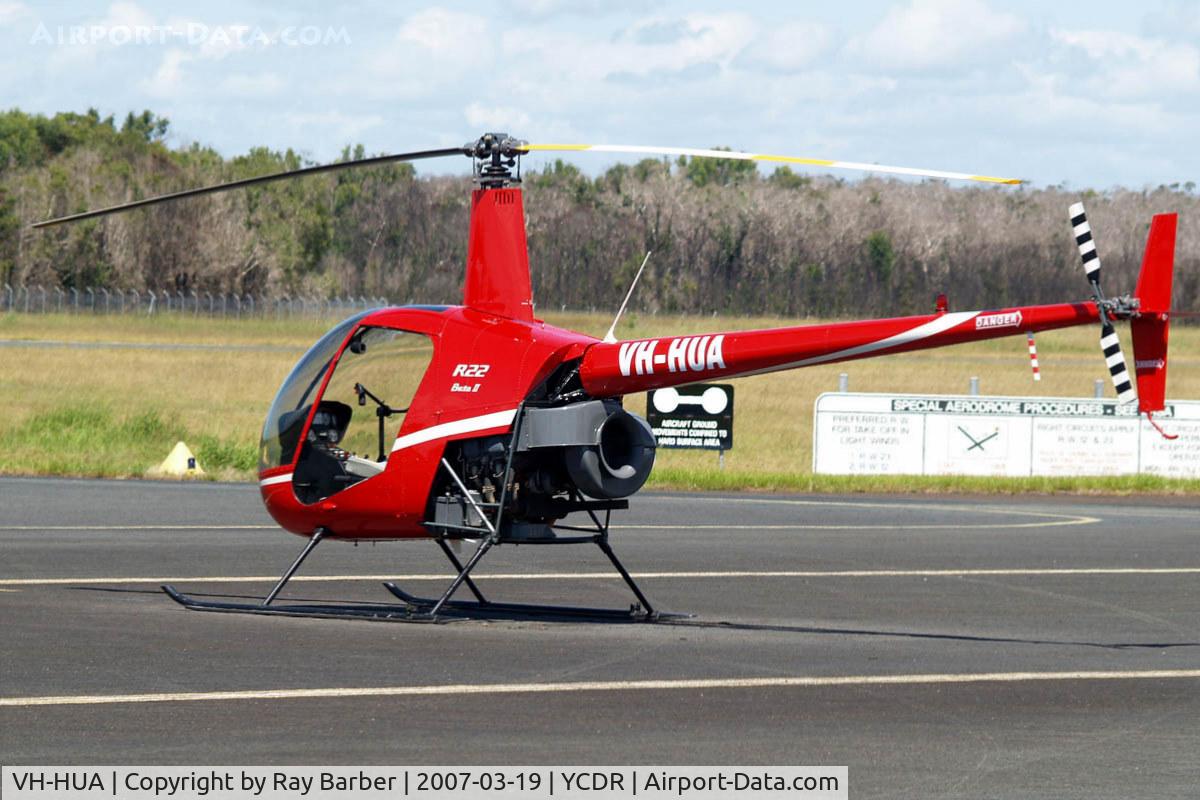 VH-HUA, 2000 Robinson R22 Beta C/N 3973, Robinson R-22 Beta 2 [3973] Caloundra~VH 19/03/2007. Seen here at Caloundra~VH.