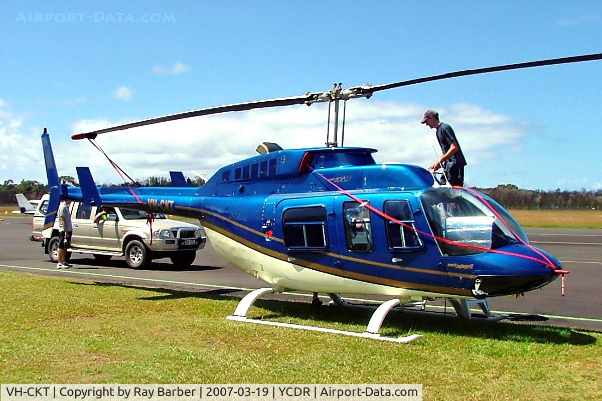 VH-CKT, 1983 Bell 206L-3 LongRanger III C/N 51074, CKT   Bell 206L-3 Long Ranger III [51074] Caloundra~VH 19/03/2007. Seen here at Caloundra~VH