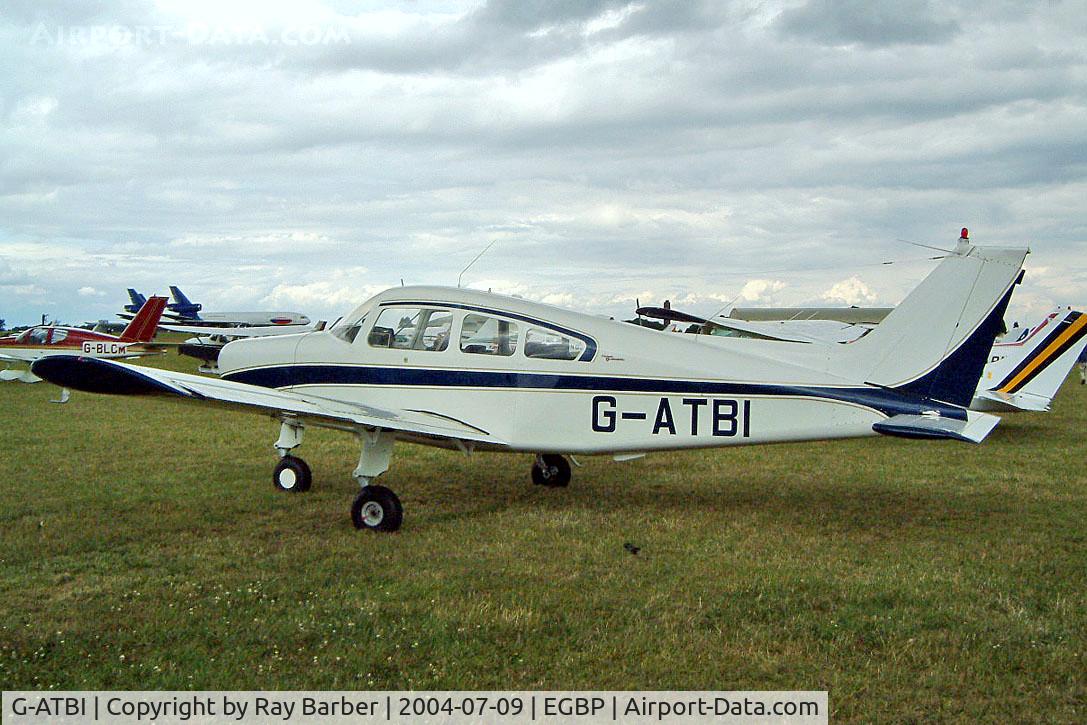 G-ATBI, 1965 Beech A23 C/N M-696, Seen here.