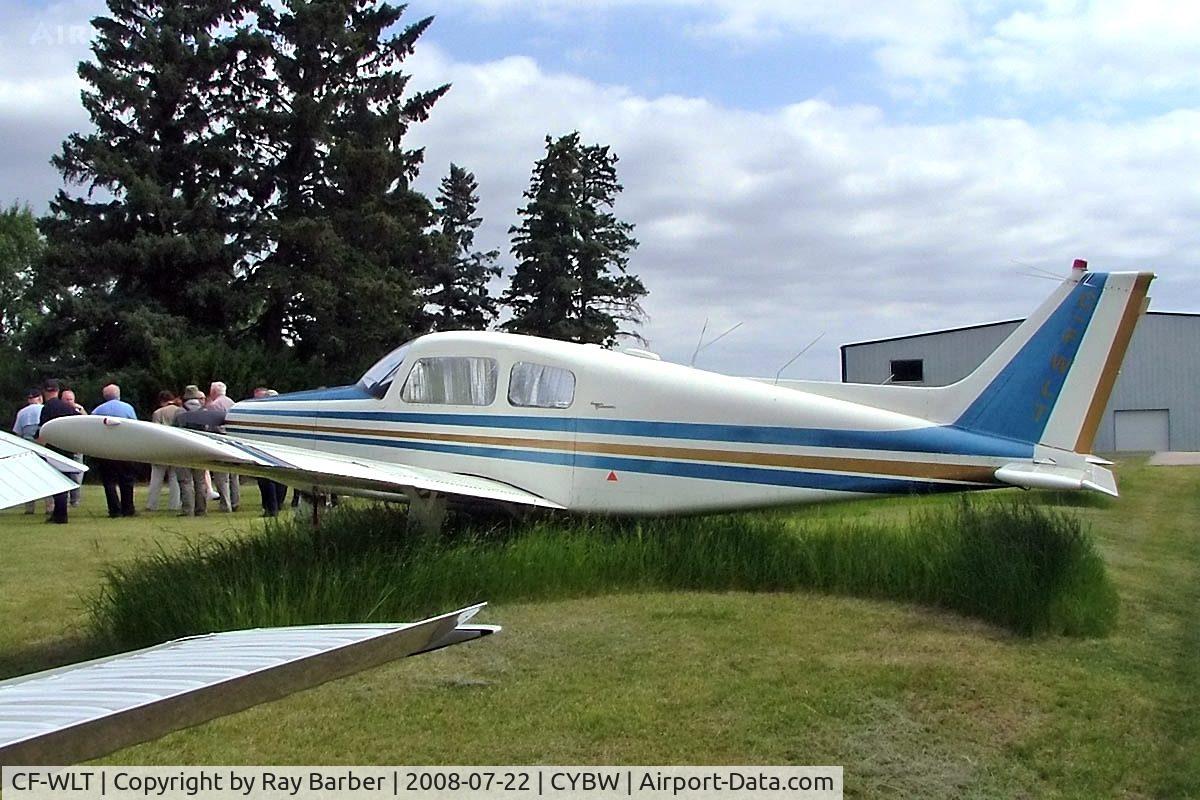 CF-WLT, 1966 Beech A23-19 C/N MB-11, Seen here.