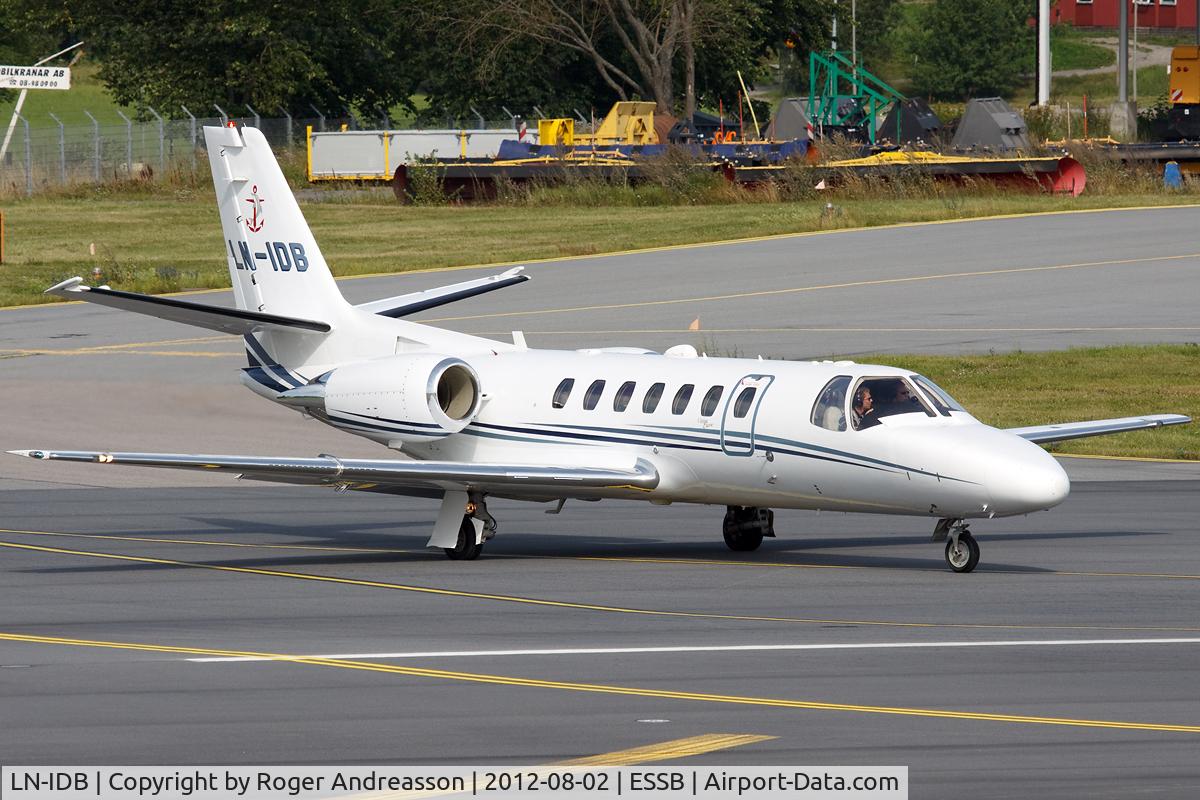 LN-IDB, 2003 Cessna 560 Citation Encore C/N 560-0637, Hesnes Air