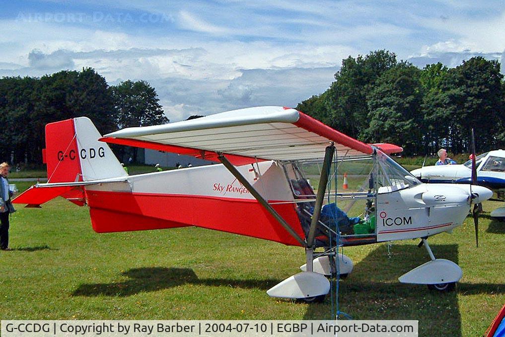 G-CCDG, 2003 Best Off Skyranger 912(1) C/N BMAA/HB/271, Seen here.