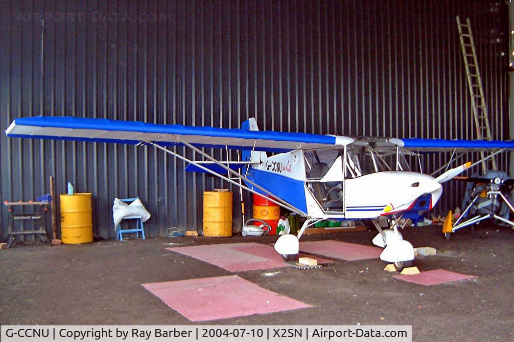 G-CCNU, 2004 Best Off SkyRanger J2.2(2) C/N BMAA/HB/297, Seen at Swindon-Redlands~G.