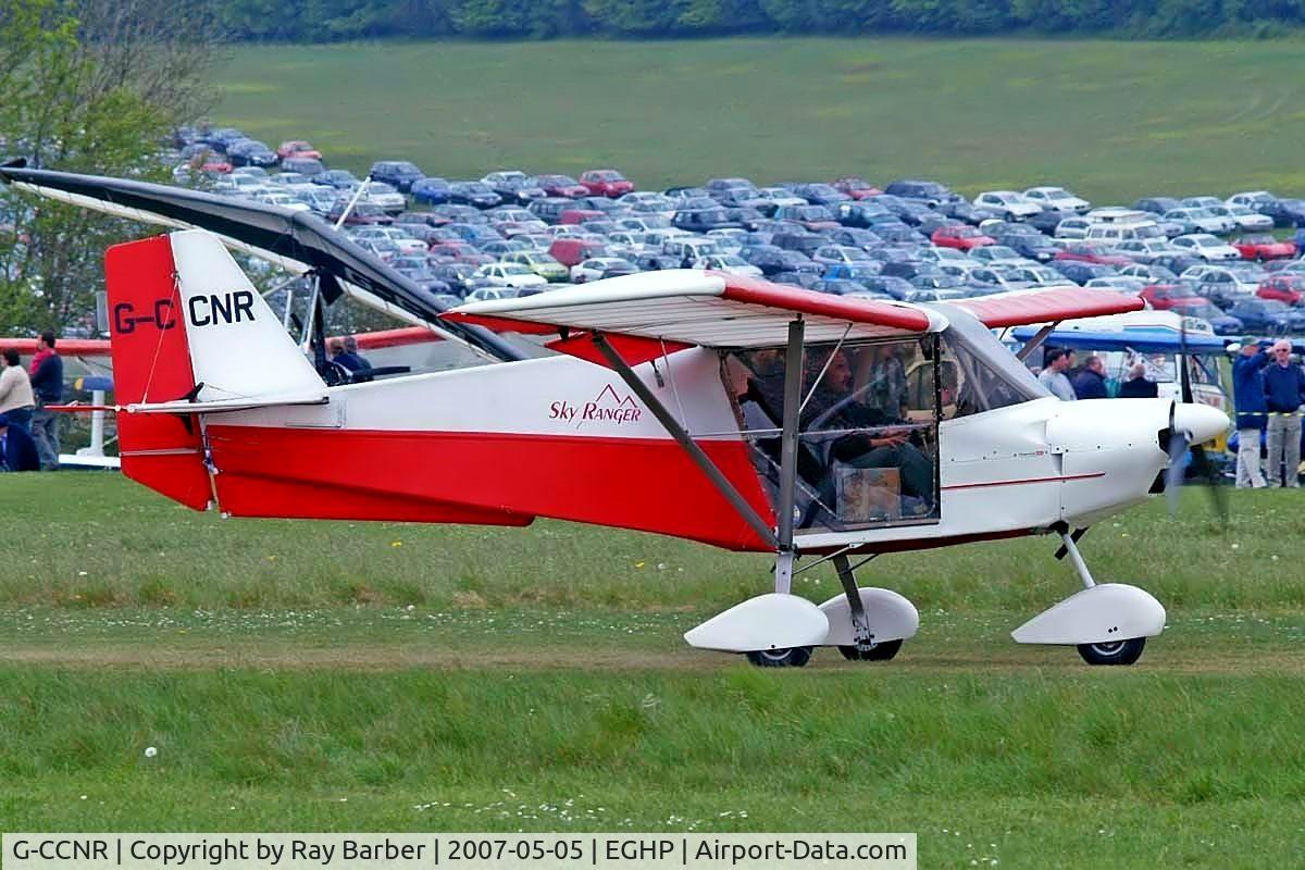 G-CCNR, 2004 Best Off Skyranger 912(2) C/N BMAA/HB/315, Just landed.