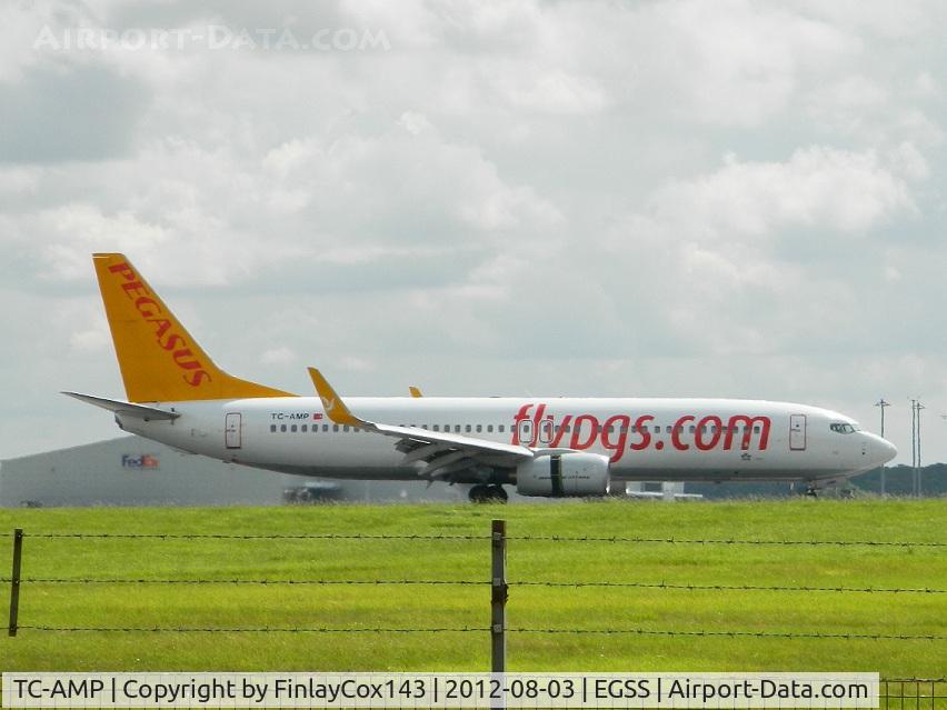 TC-AMP, 2011 Boeing 737-82R C/N 40723, At Stansted