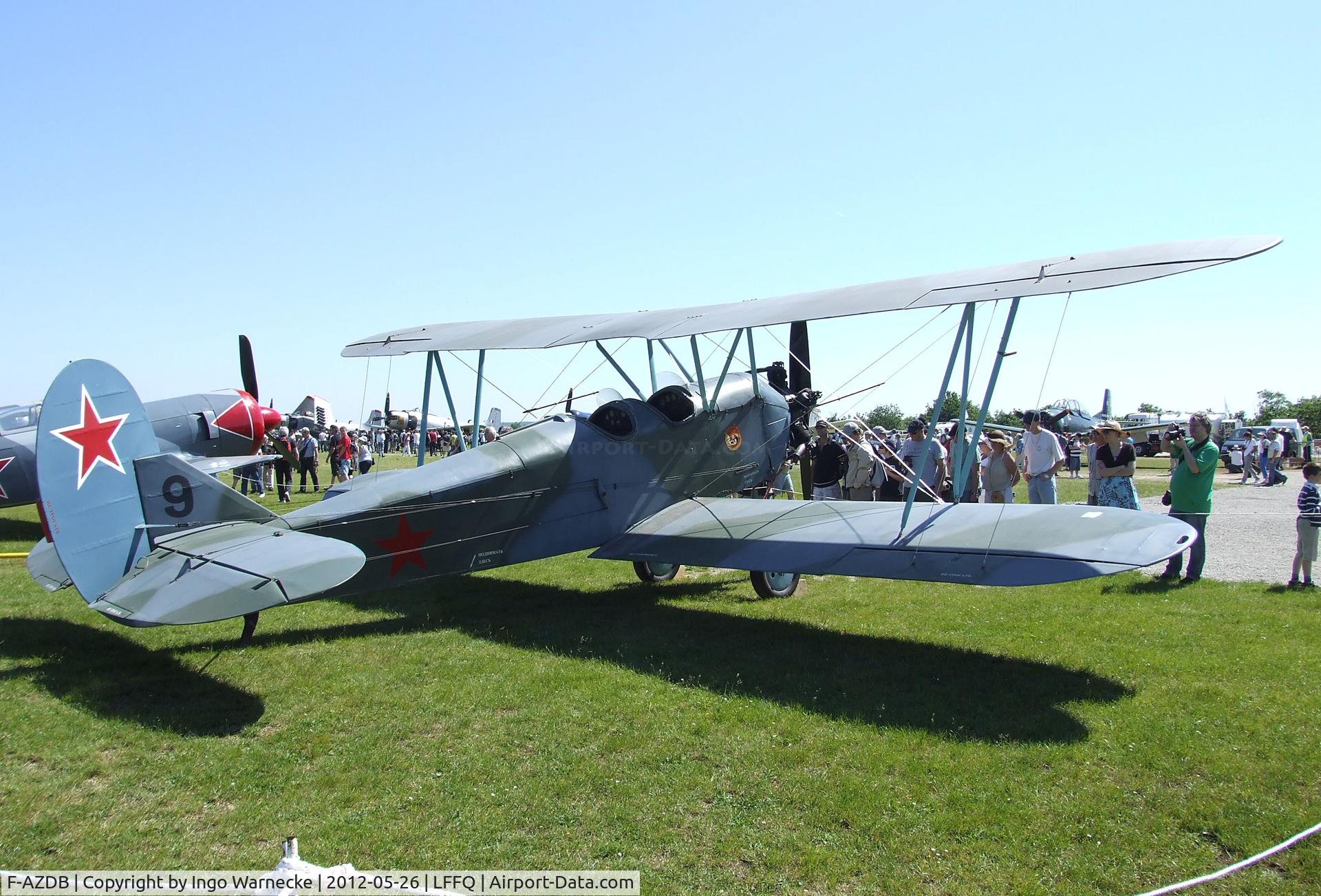 F-AZDB, Polikarpov Po-2W C/N 045, Polikarpov Po-2W at the Meeting Aerien 2012, La-Ferte-Alais