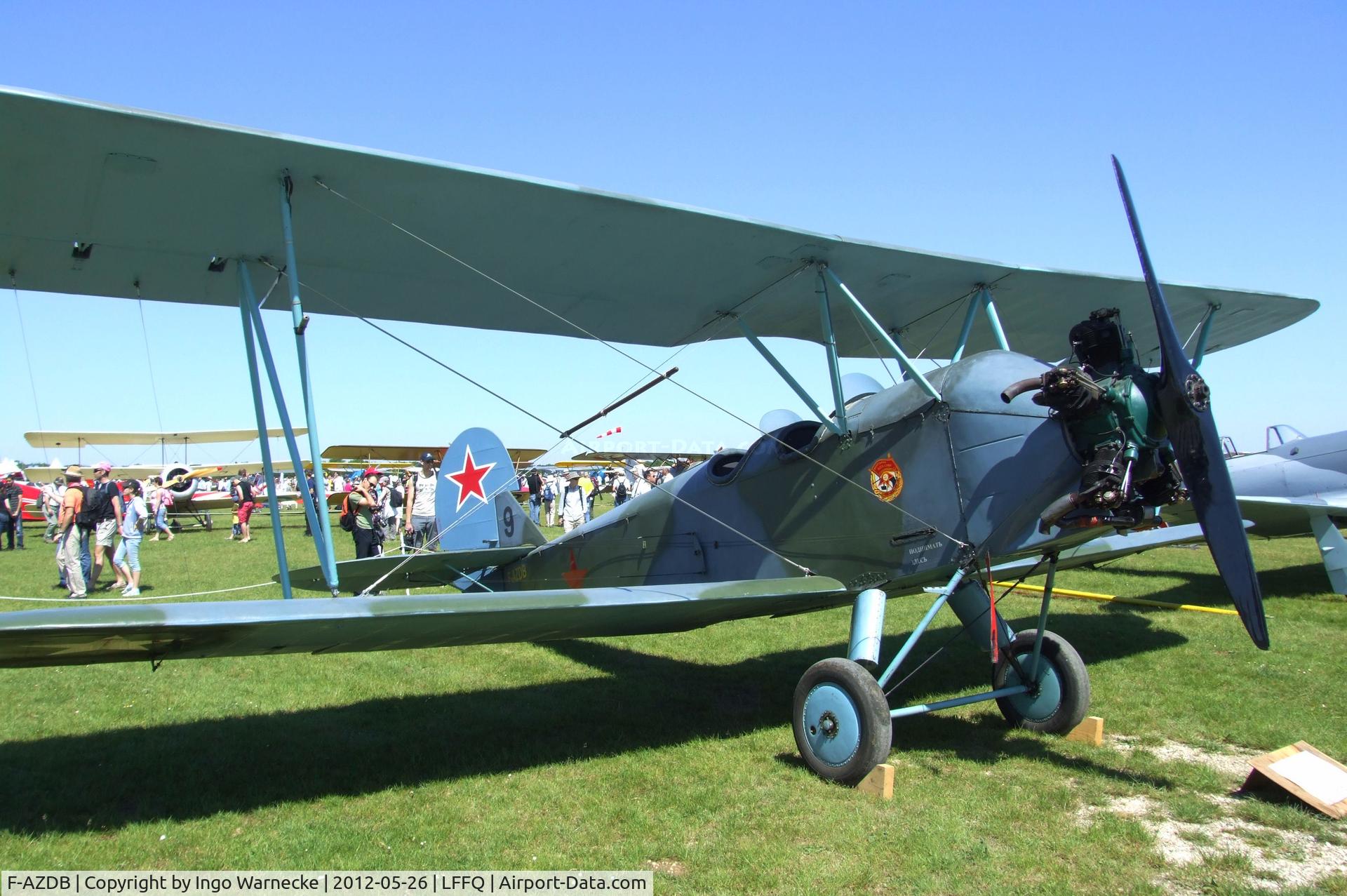 F-AZDB, Polikarpov Po-2W C/N 045, Polikarpov Po-2W at the Meeting Aerien 2012, La-Ferte-Alais