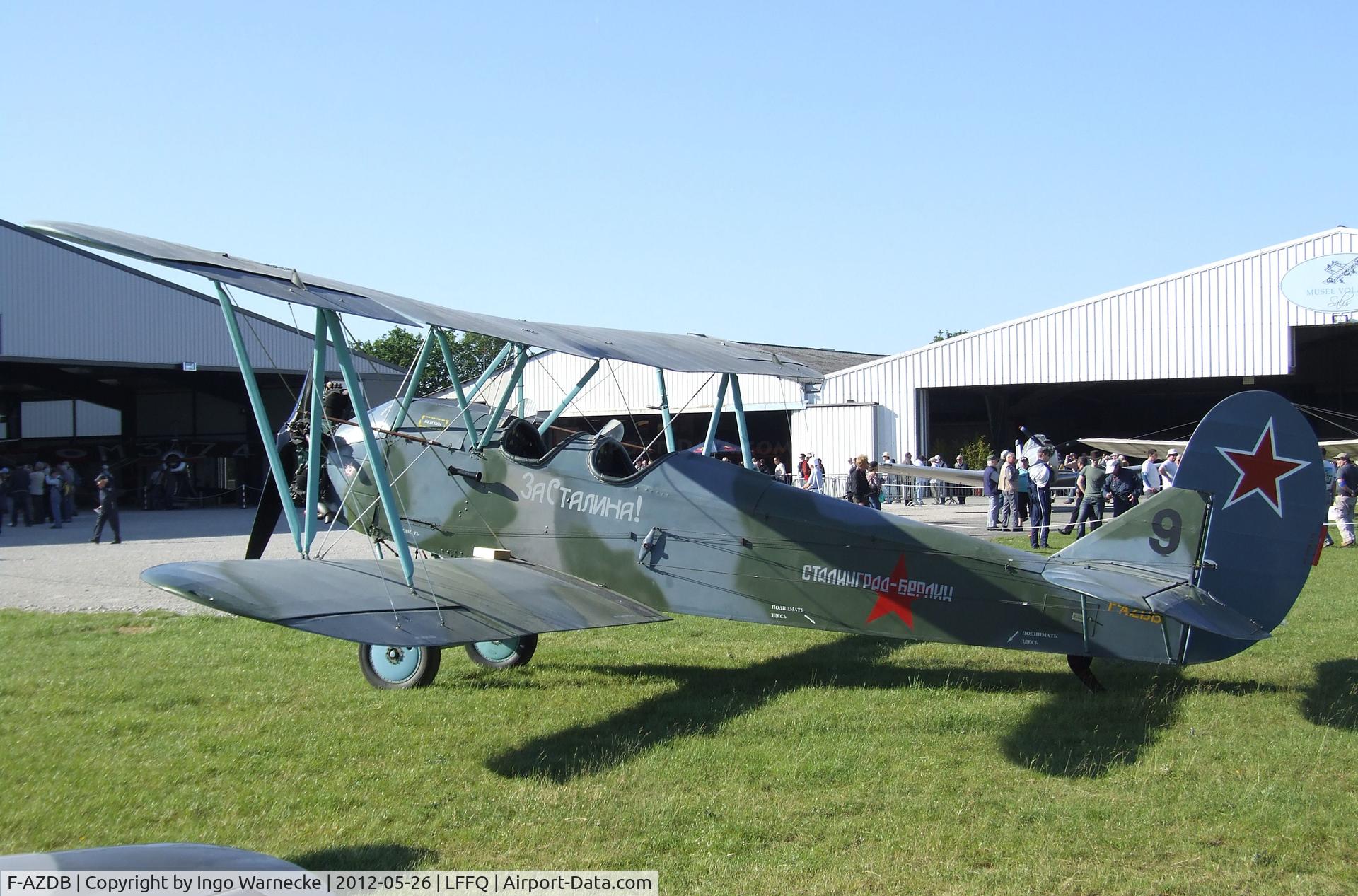 F-AZDB, Polikarpov Po-2W C/N 045, Polikarpov Po-2W at the Meeting Aerien 2012, La-Ferte-Alais