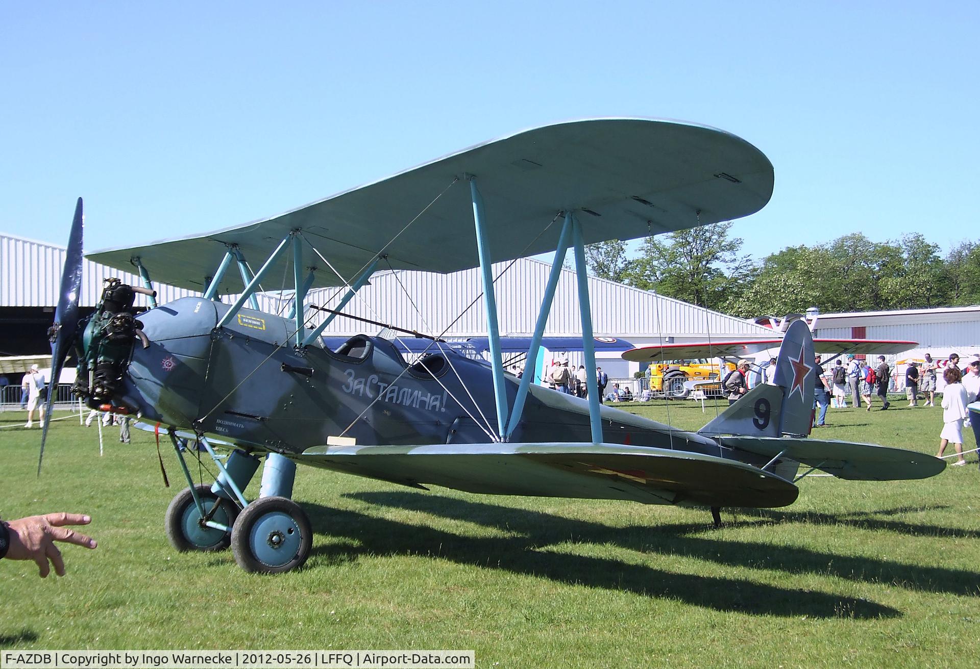 F-AZDB, Polikarpov Po-2W C/N 045, Polikarpov Po-2W at the Meeting Aerien 2012, La-Ferte-Alais
