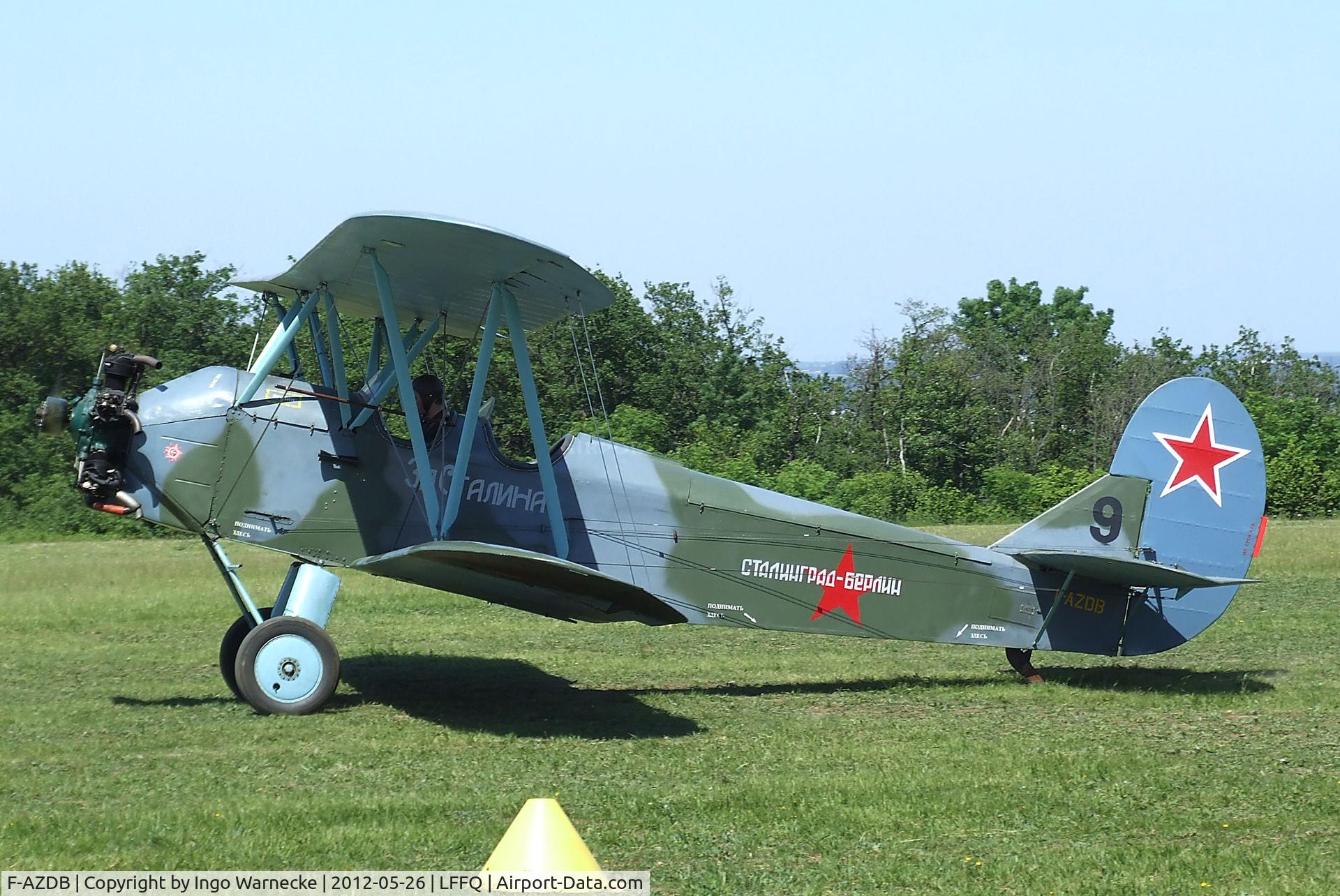 F-AZDB, Polikarpov Po-2W C/N 045, Polikarpov Po-2W at the Meeting Aerien 2012, La-Ferte-Alais