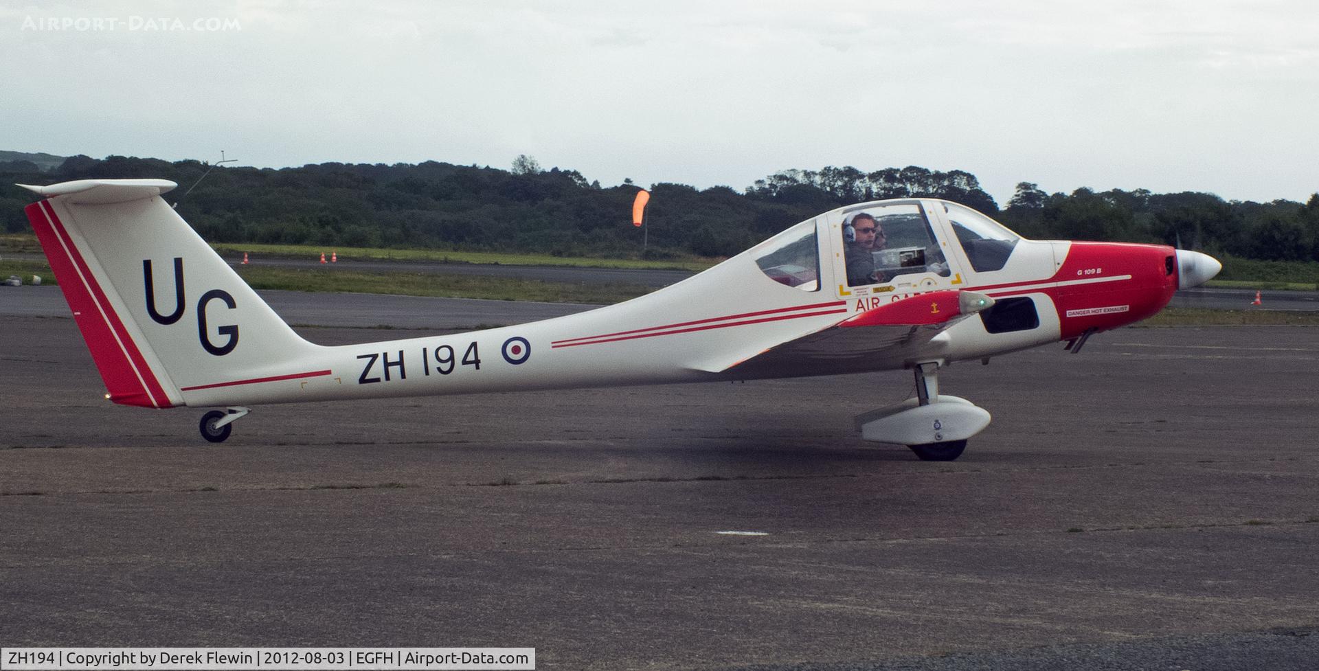 ZH194, Grob G-109B Vigilant T1 C/N 6545, On loan from 633 VGS RAF Cosford.