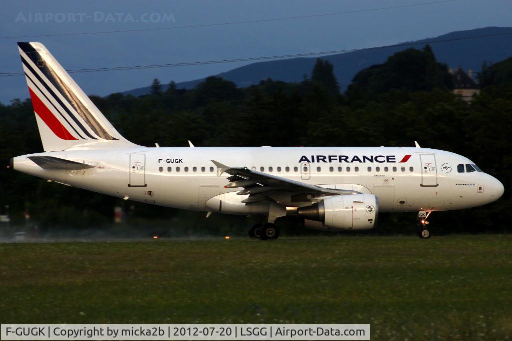 F-GUGK, 2005 Airbus A318-111 C/N 2601, Take off in 23. Scrapped in august 2023.