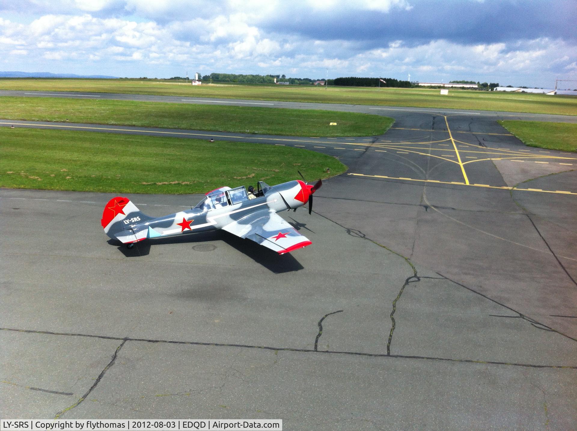 LY-SRS, Yakovlev Yak-52 C/N 9010407, LY-SRS Bayreuth Airport