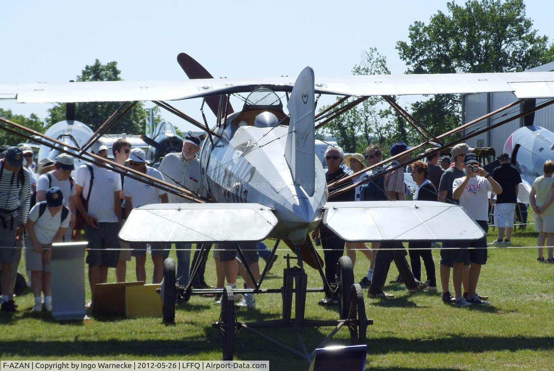 F-AZAN, 1916 Morane-Saulnier A-I Master C/N 01, Morane-Saulnier A1 replica at the Meeting Aerien 2012, La-Ferte-Alais
