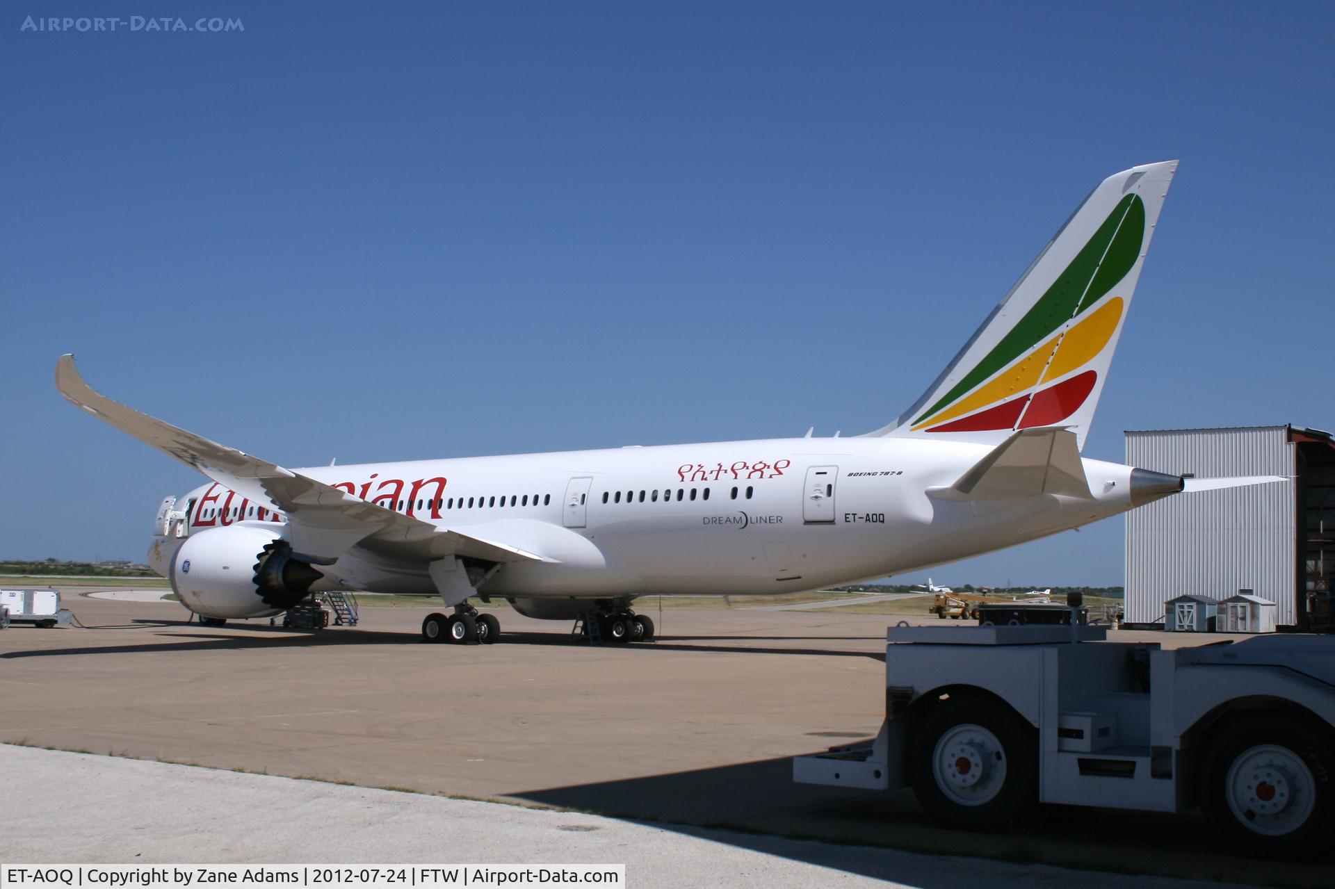 ET-AOQ, 2012 Boeing 787-8 Dreamliner C/N 34745, Meacham Field - Fort Worth, TX