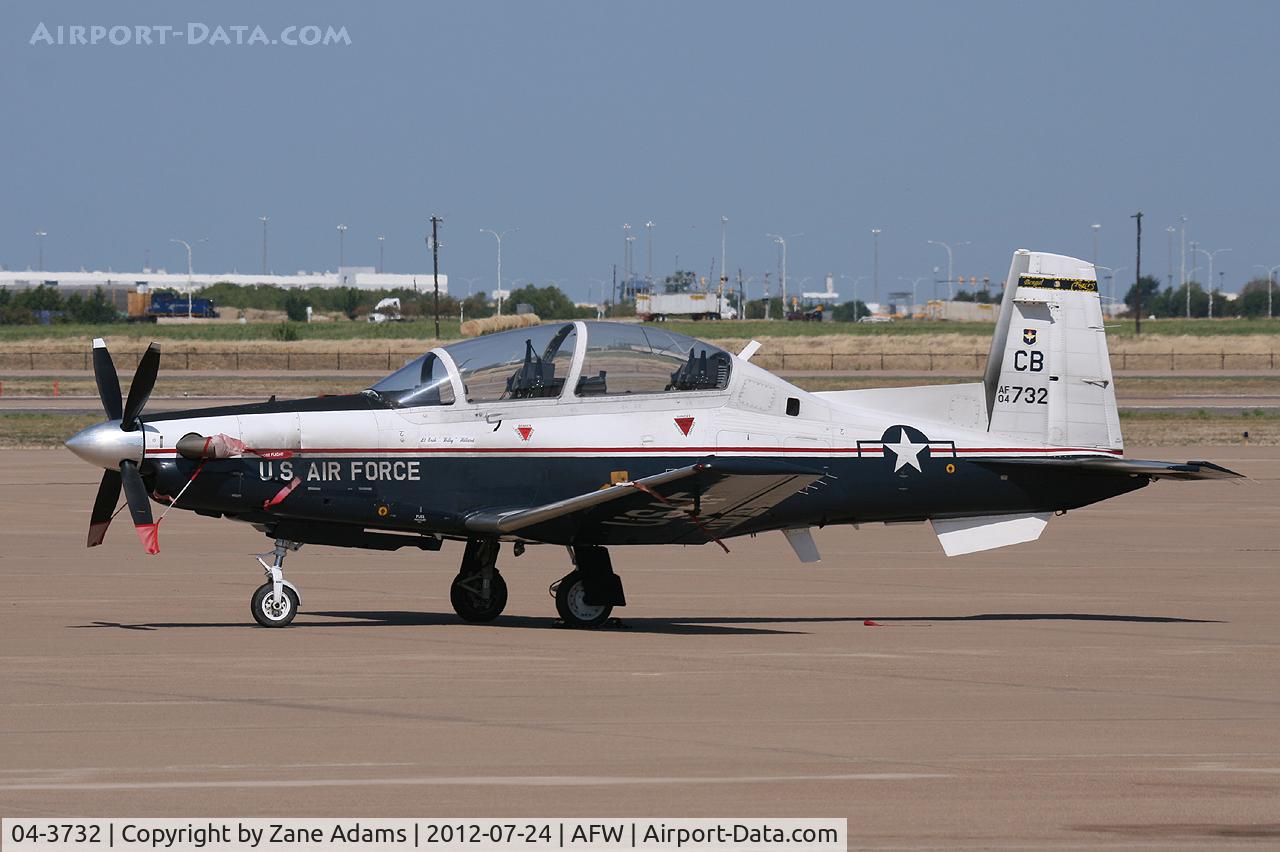 04-3732, Raytheon T-6A Texan II C/N PT-284, At Alliance Airport - Fort Worth, TX