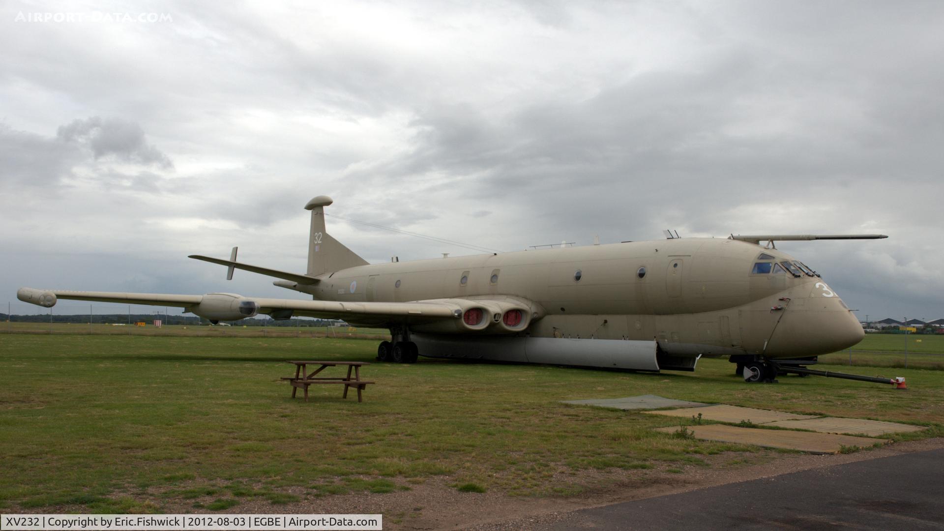 XV232, Hawker Siddeley Nimrod MR.2 C/N 8007, 3. XV232 Now at Airbase, Coventry Airport West.