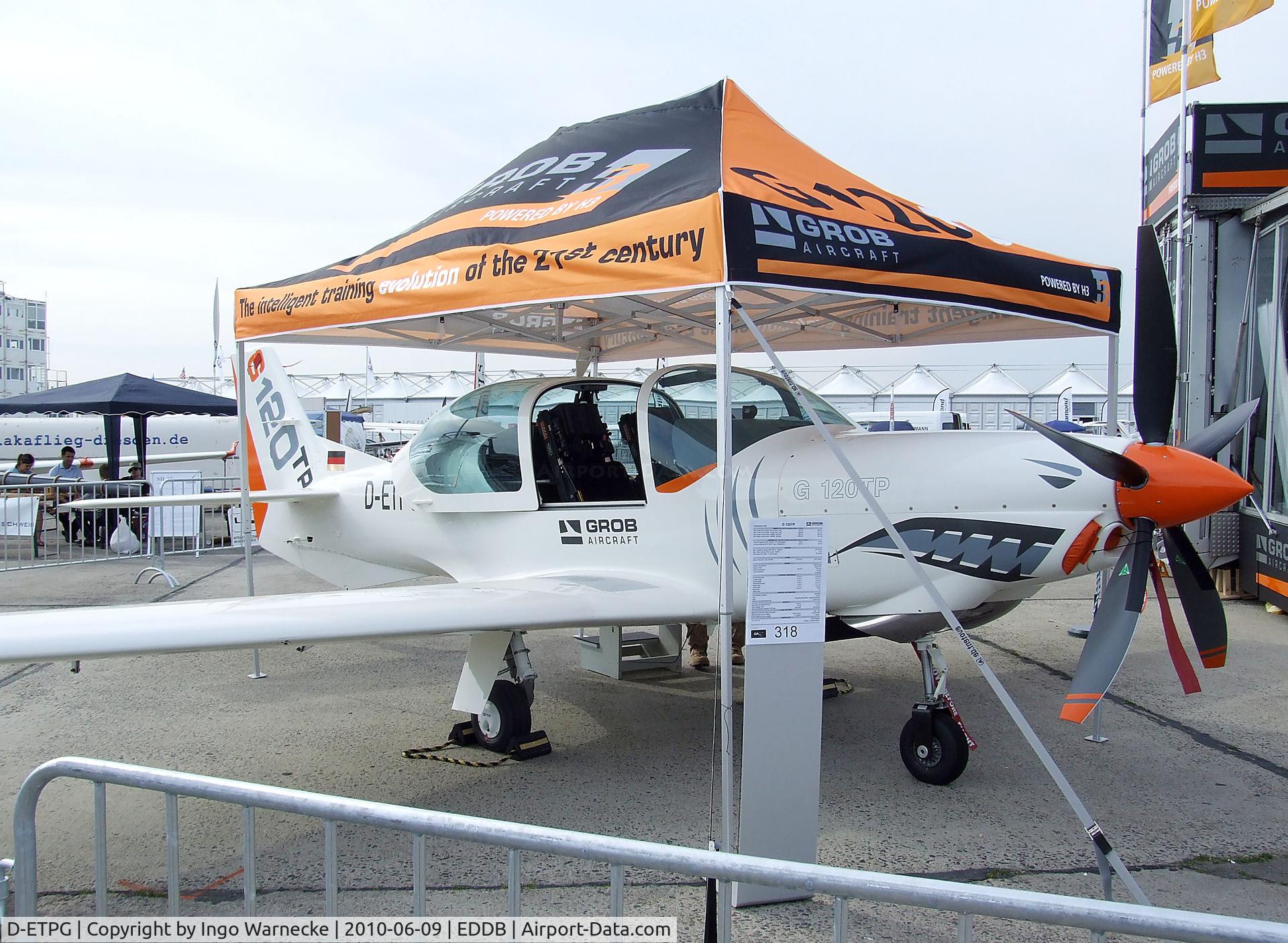 D-ETPG, Grob G-120TP C/N 8562, Grob G.120TP at ILA 2010, Berlin